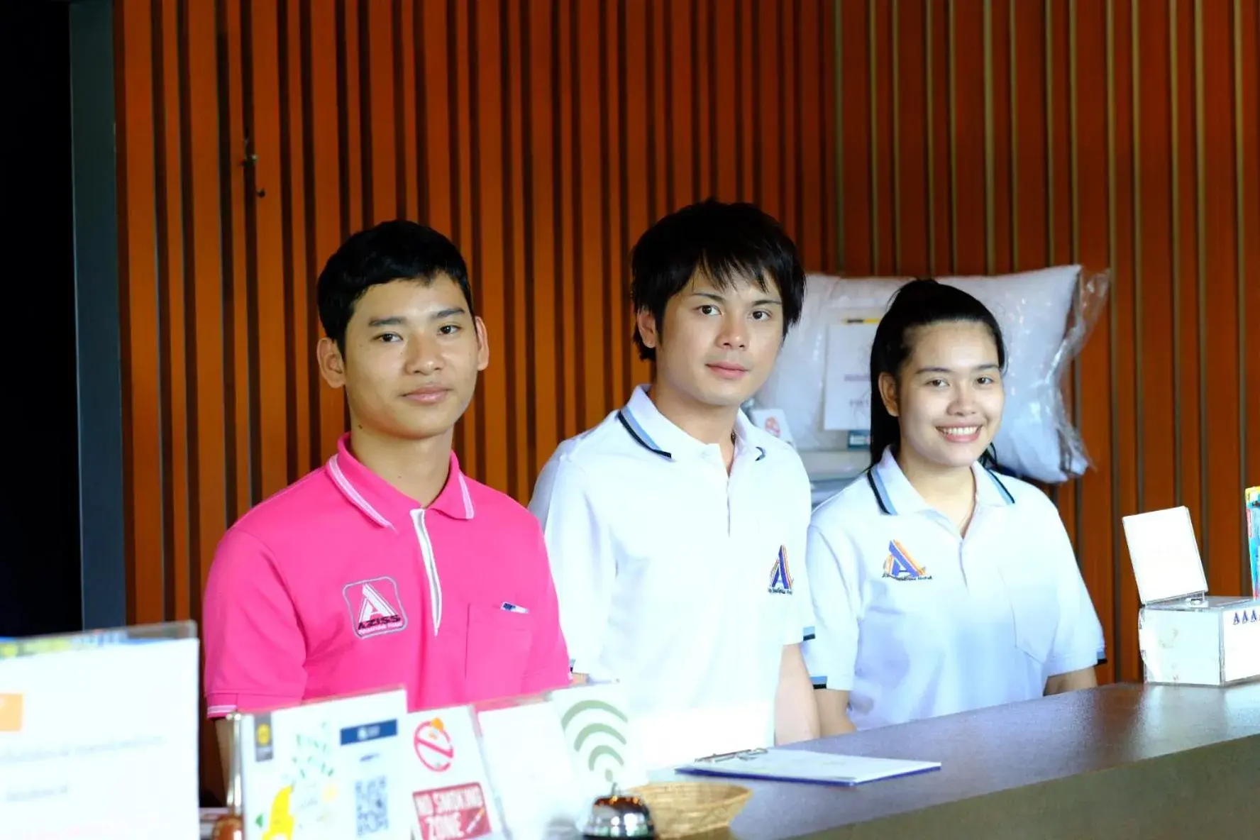 Staff in Aziss Boutique Hotel (SHA Extra Plus)