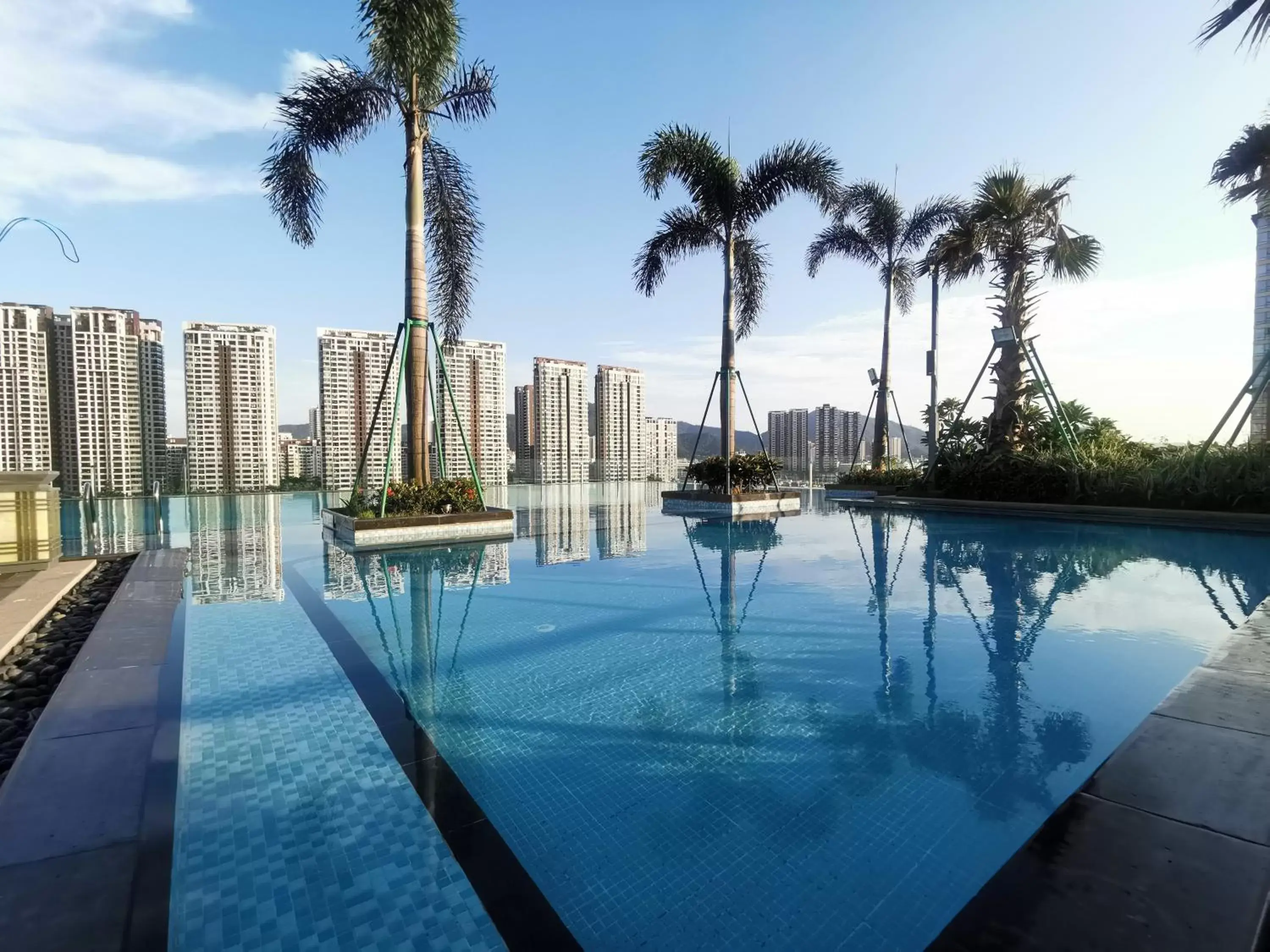 Swimming pool in Hyatt Place Zhuhai Jinshi Swimming pool in Hyatt Place Zhuhai Jinshi
