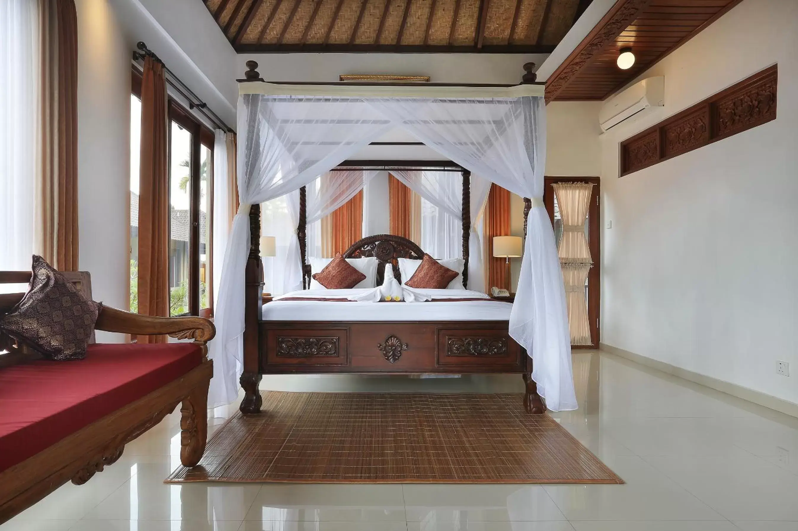 bunk bed in Ketut's Place Villas Ubud