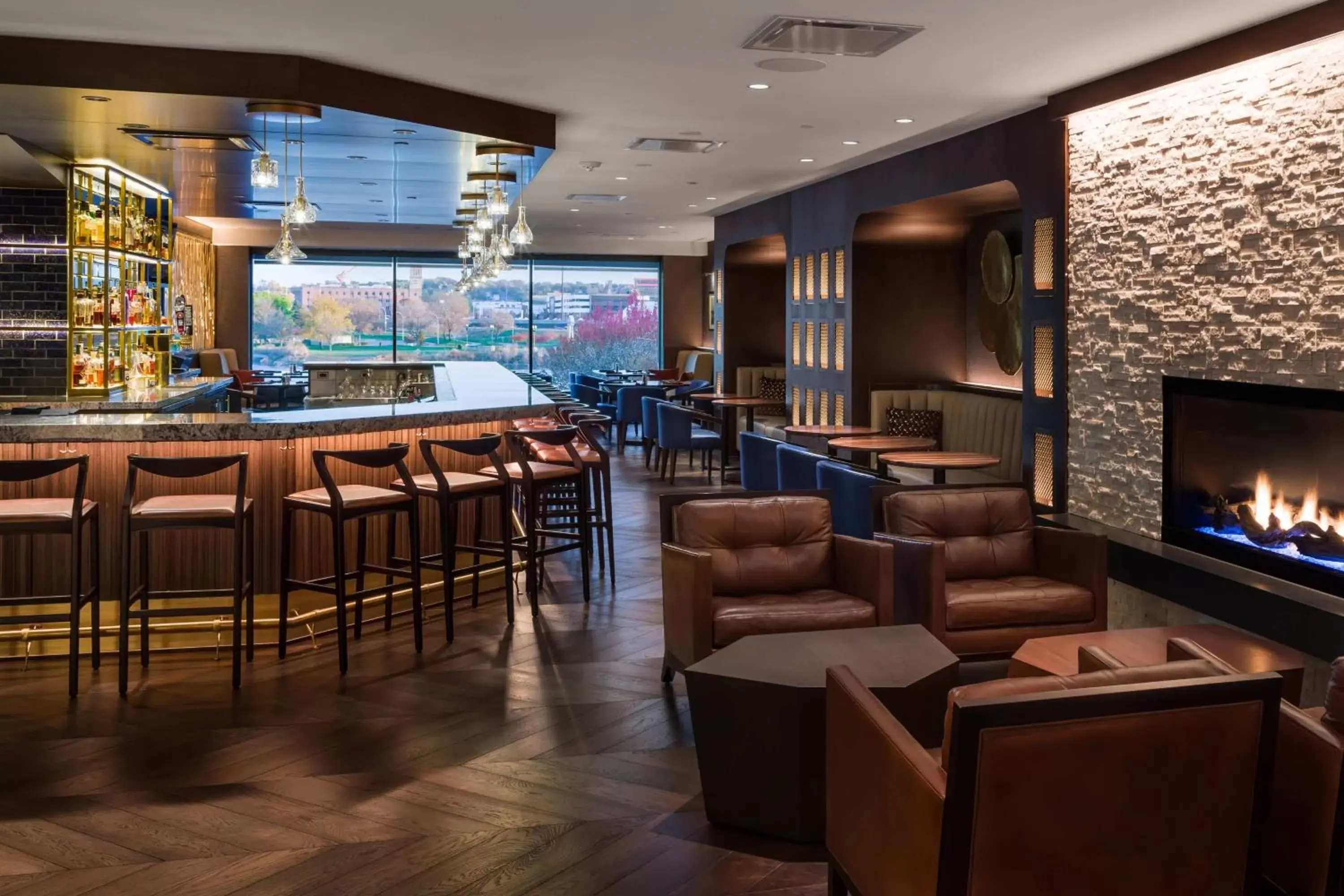 Lounge or bar, Lounge/Bar in South Sioux City Marriott Riverfront