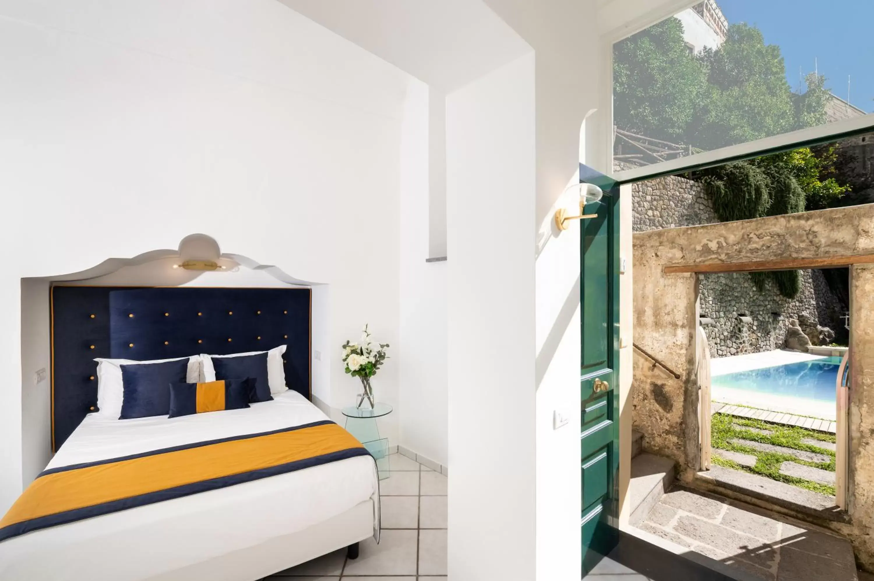 Bed in Amalfi Resort