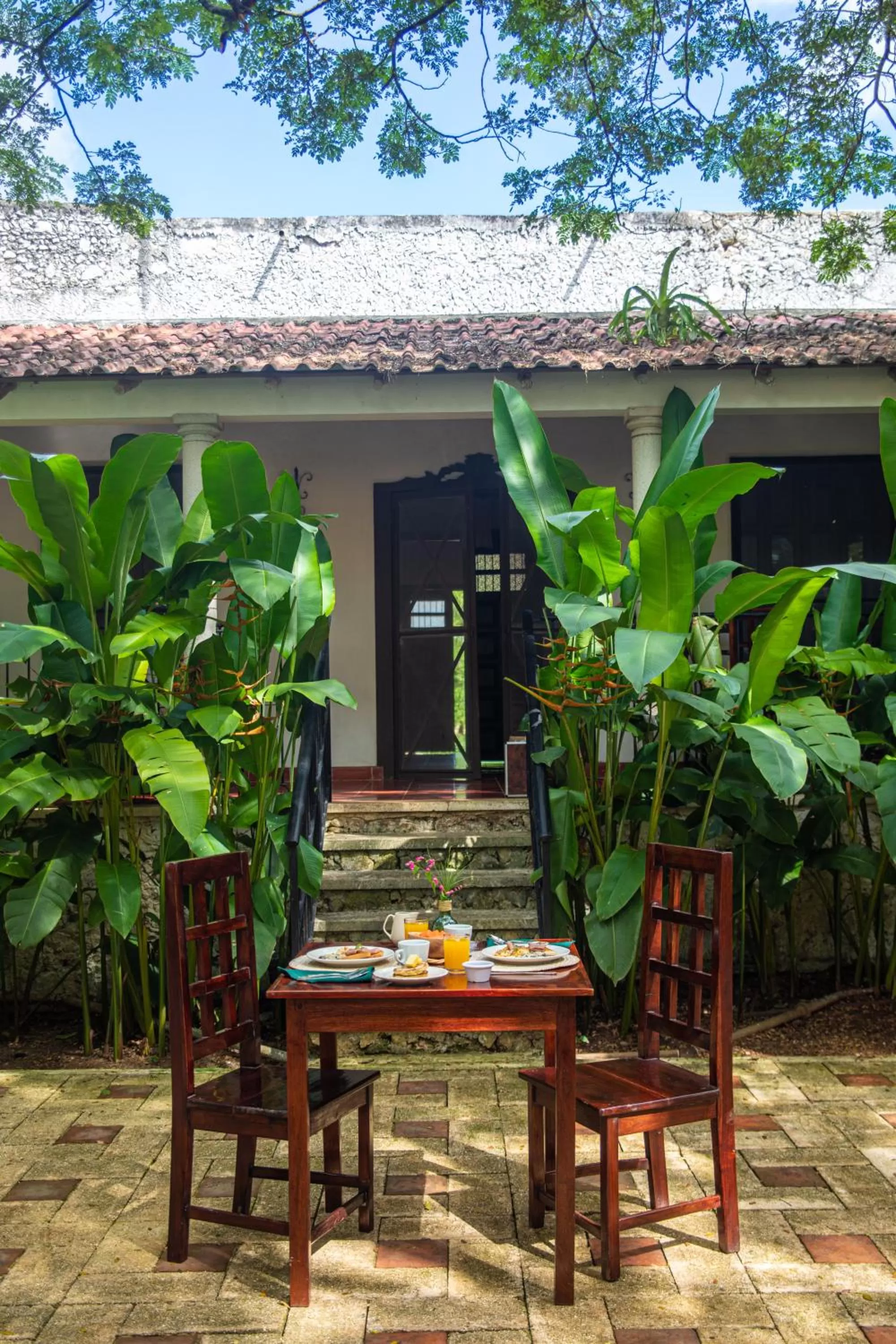 Patio in Hacienda San Miguel Yucatan