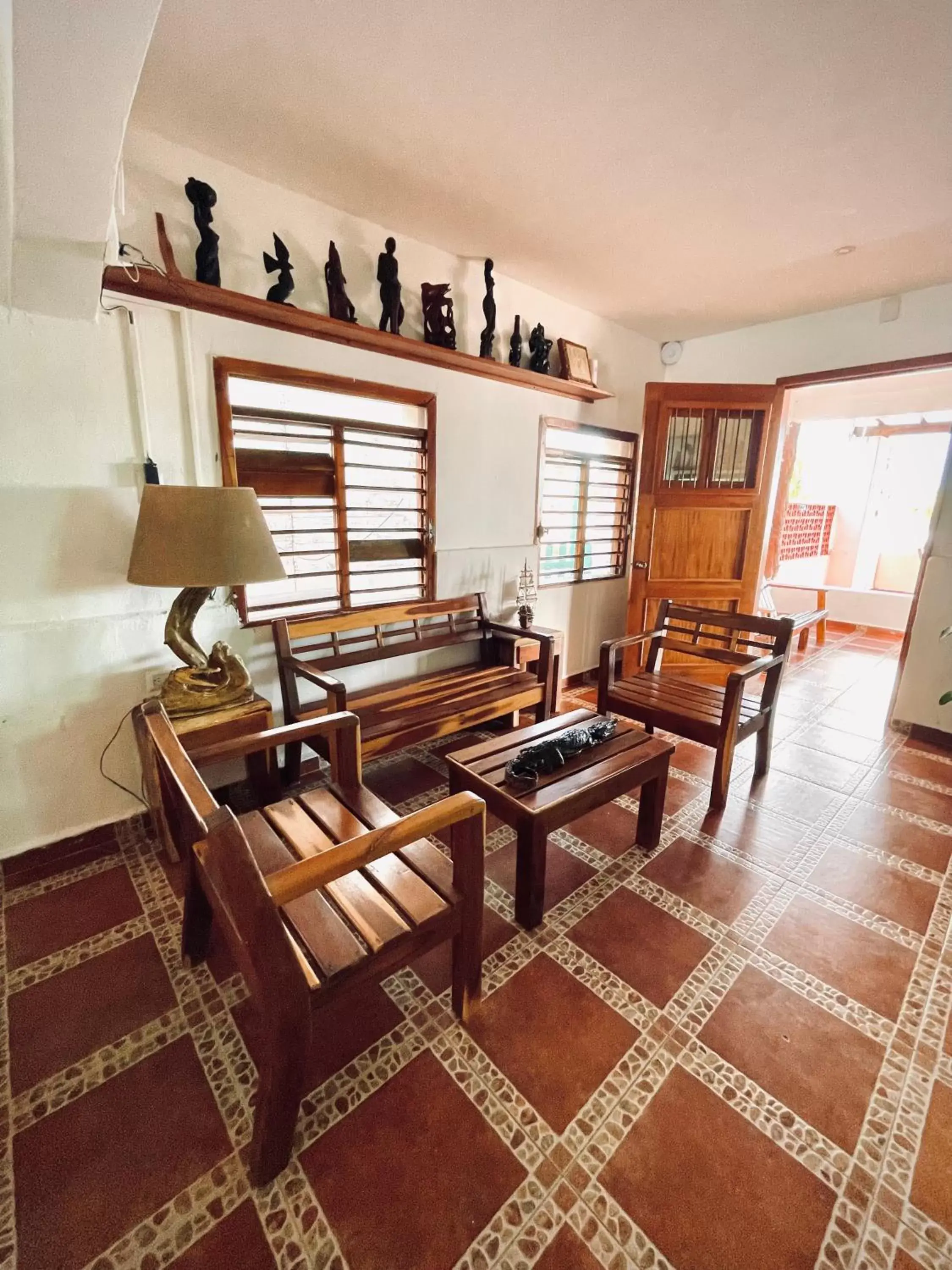 Living room in Posada El Perico Marinero