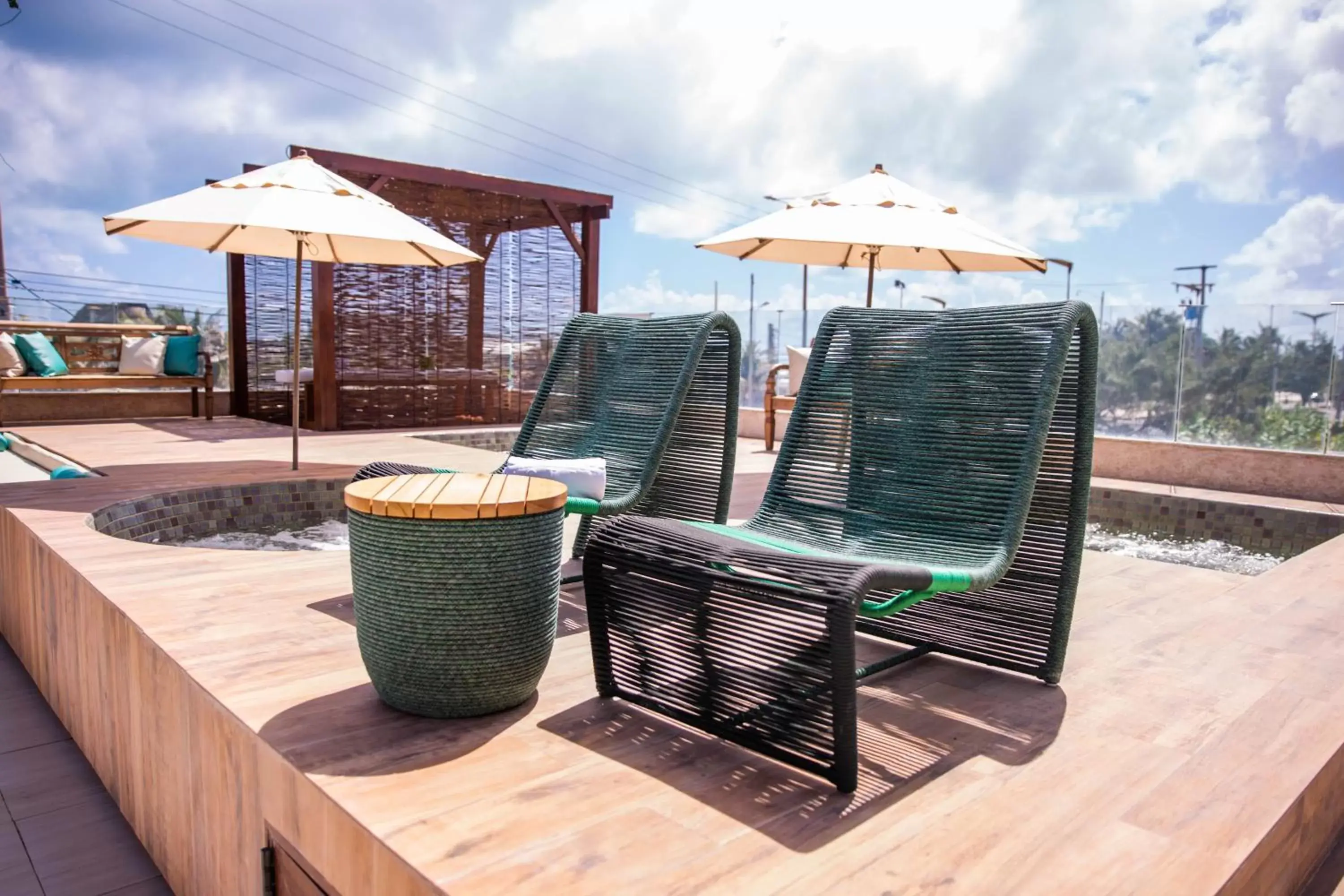 Balcony/Terrace in Crocobeach Hotel