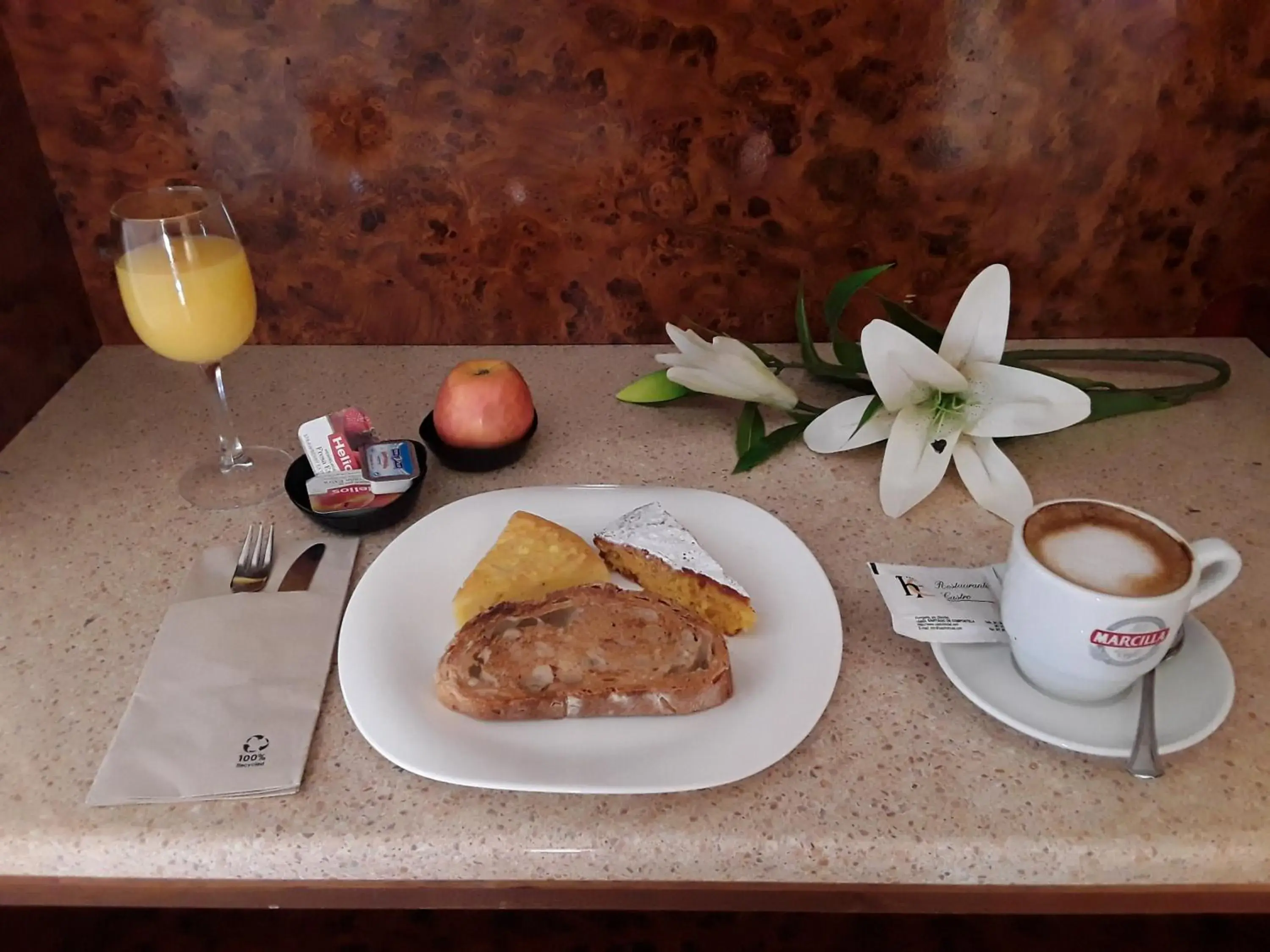 Breakfast in Hotel Castro