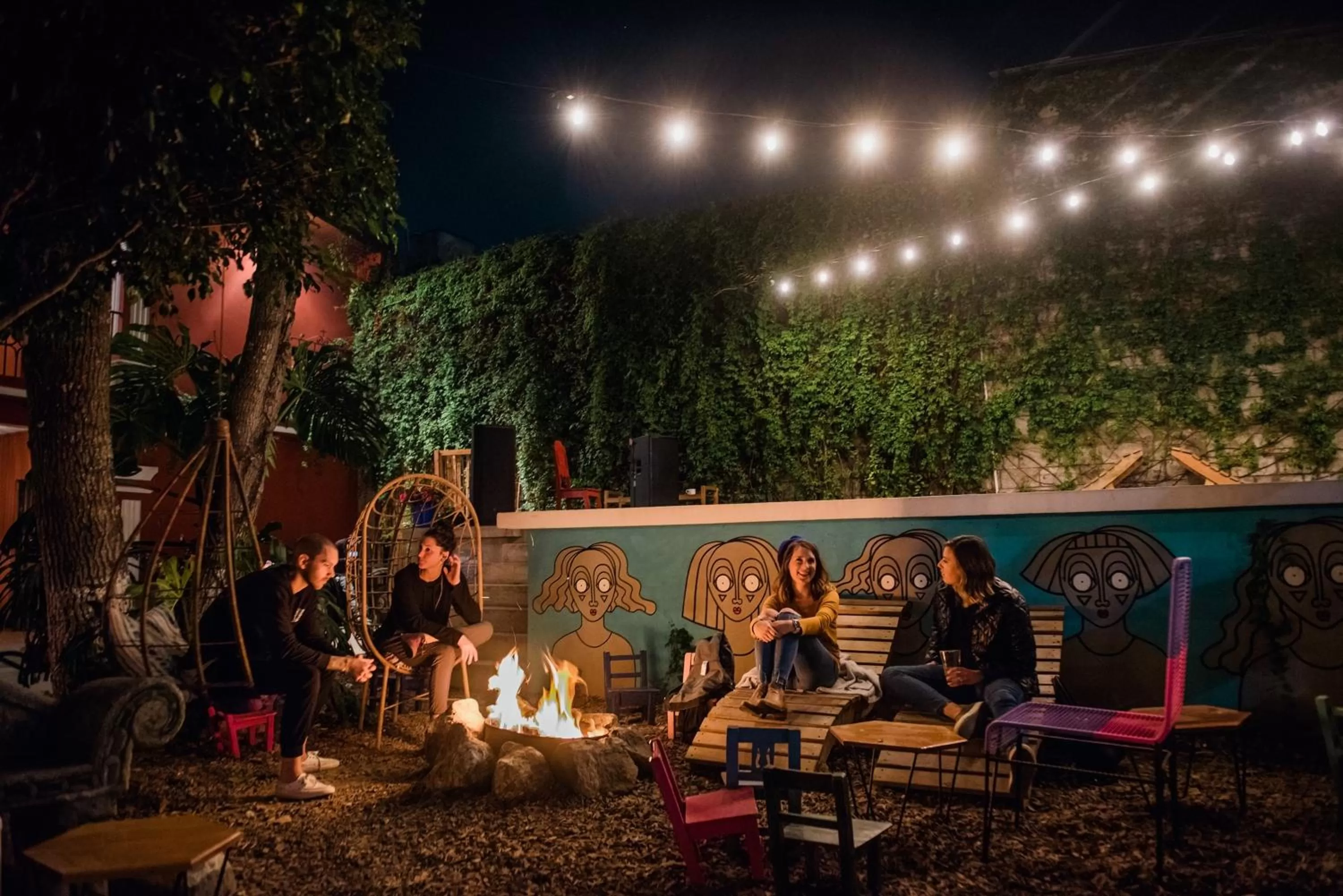 Patio in Socialtel Antigua