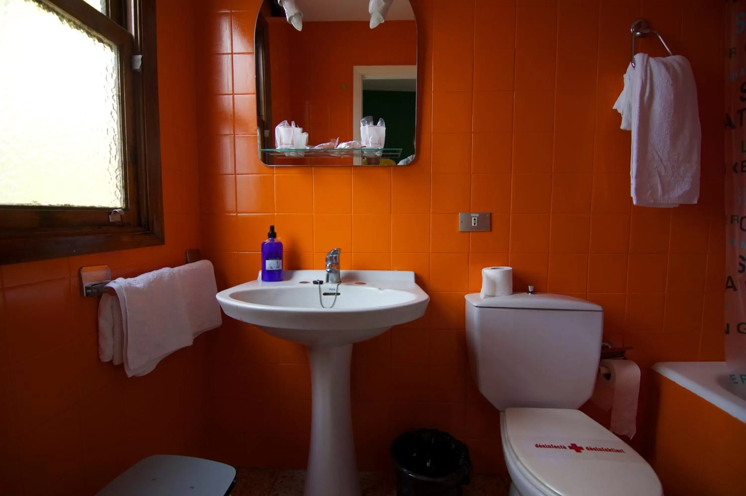 Bathroom in Hotel Tejuma