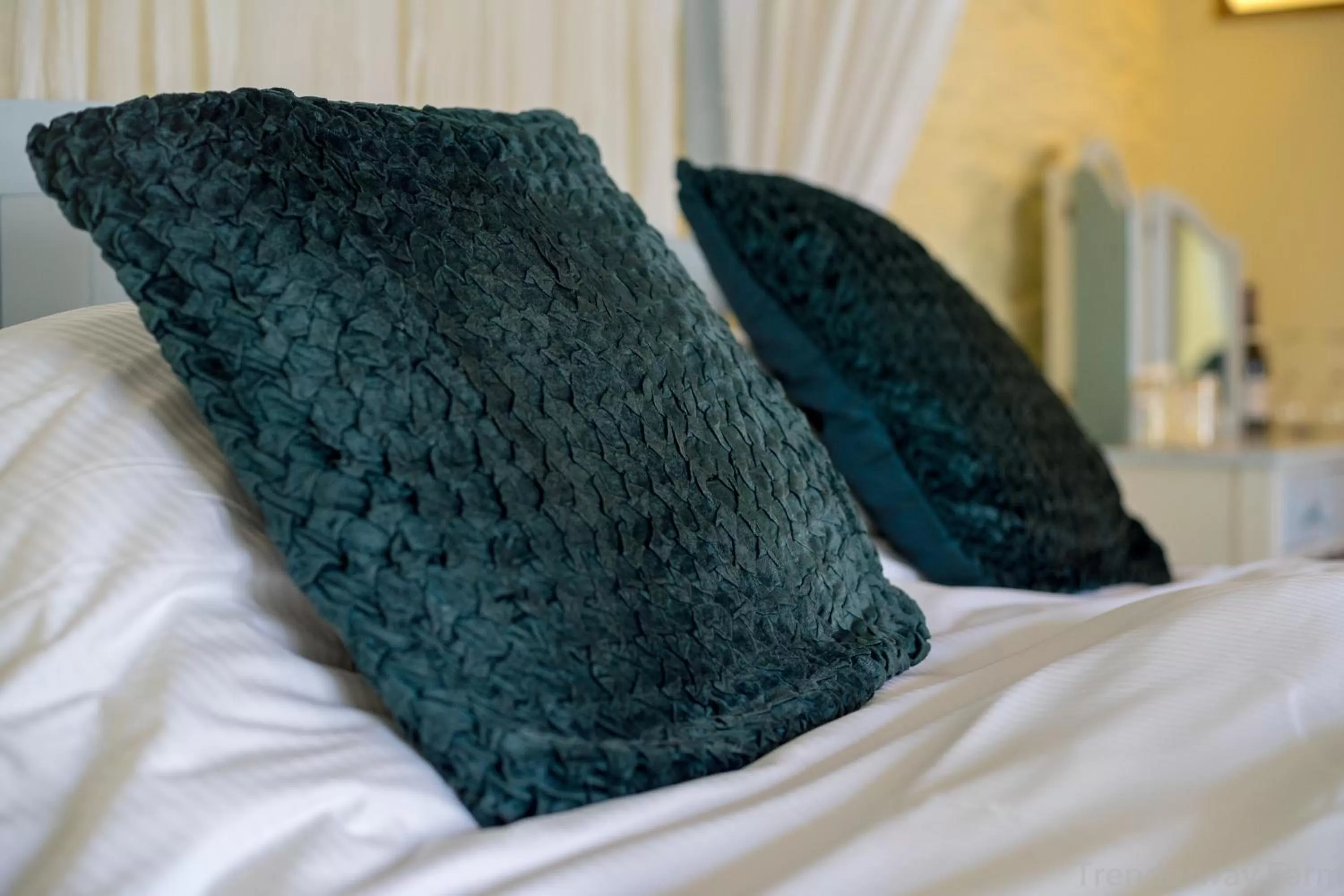 Decorative detail, Bed in Trenderway Farm