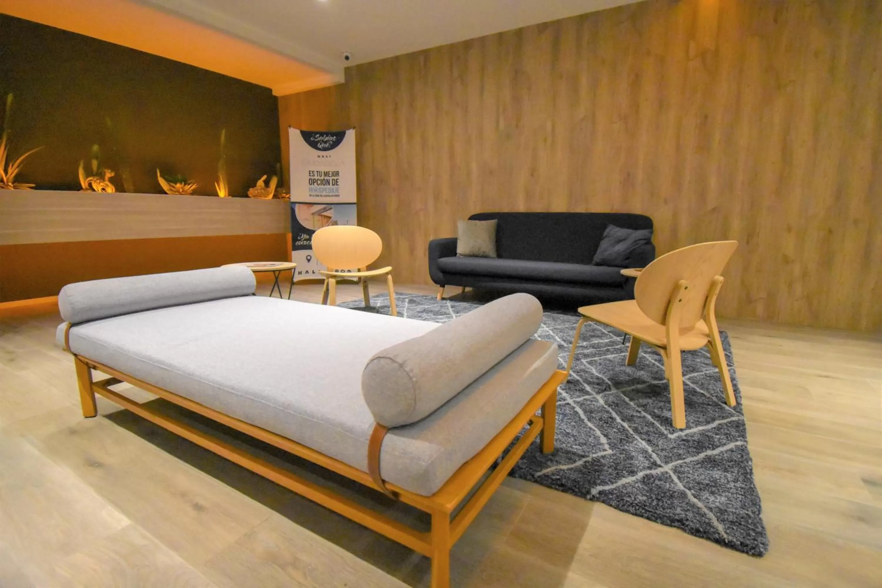 Living room in KALI Centro Mexico City