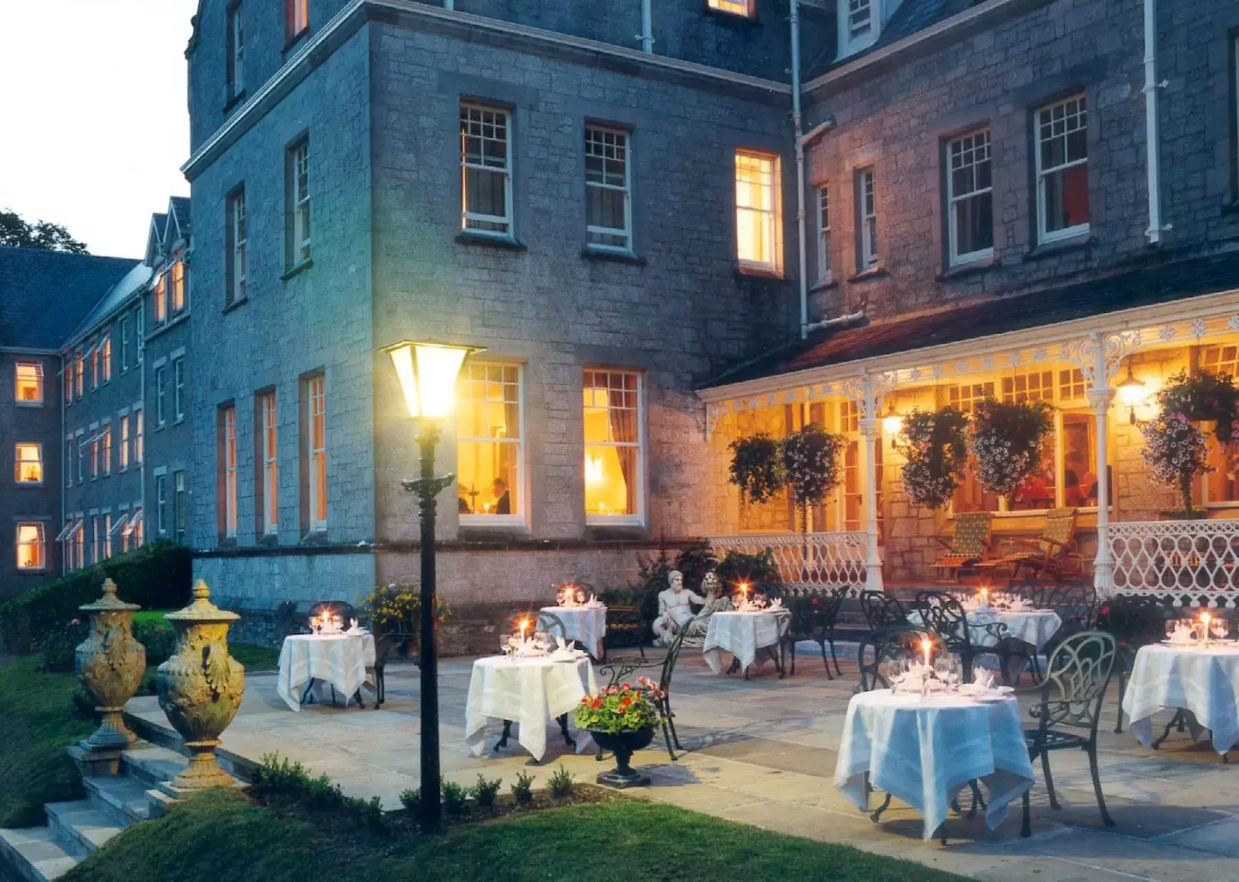 Patio, Restaurant/Places to Eat in Park Hotel Kenmare
