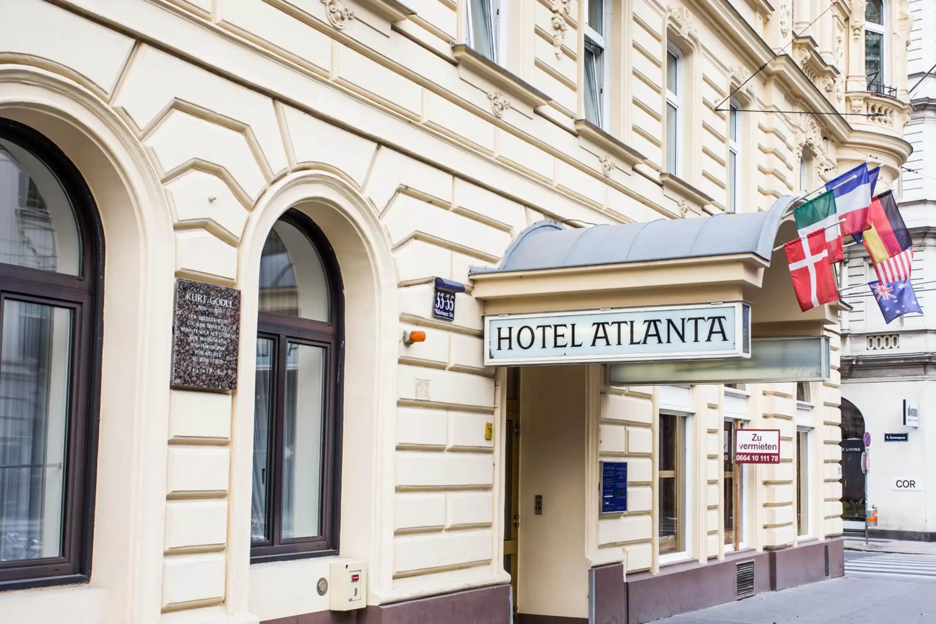 Facade/entrance in Hotel Atlanta