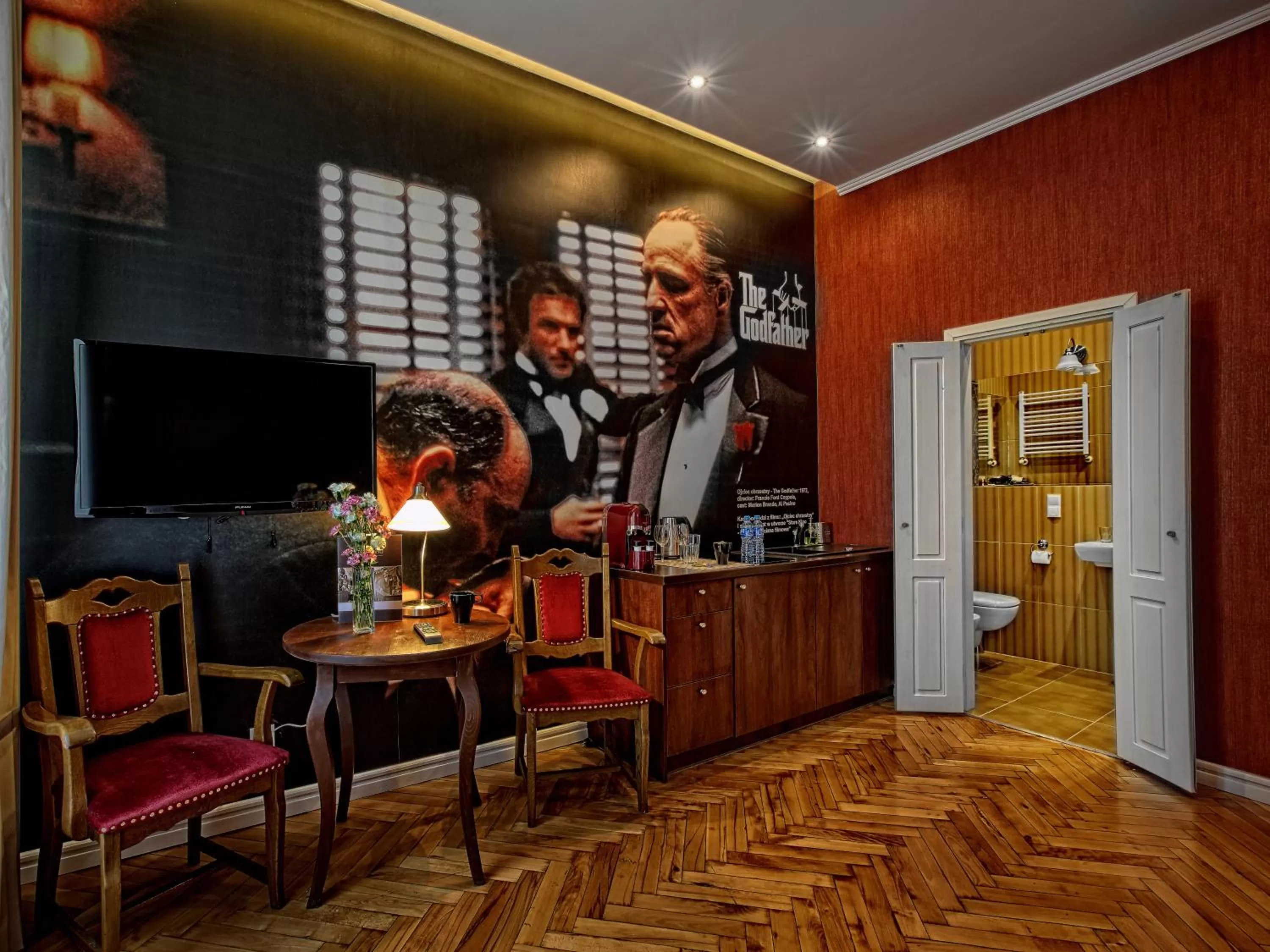 Photo of the whole room in Stare Kino Cinema Residence