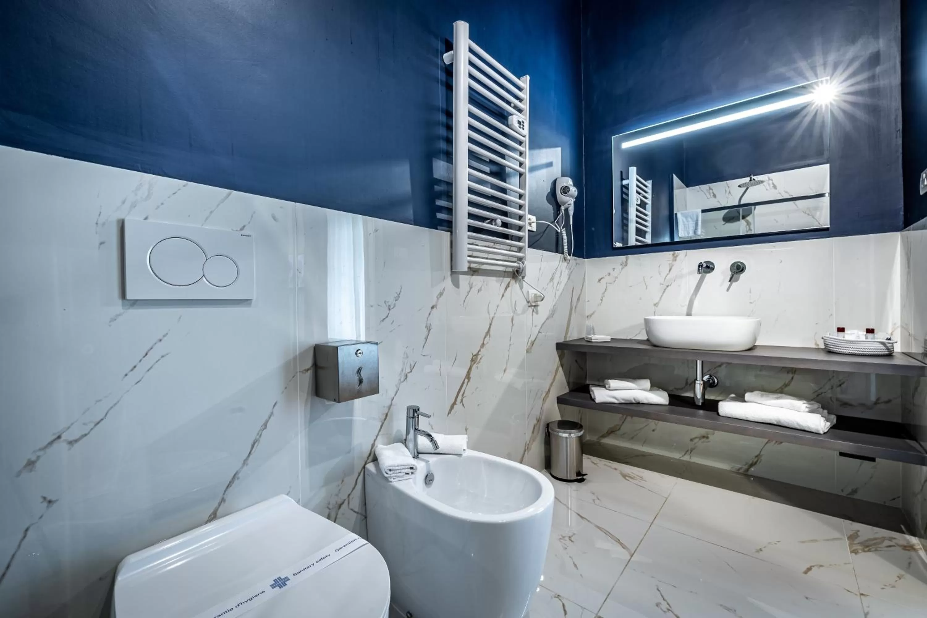 Shower in Hotel La Scaletta al Ponte Vecchio