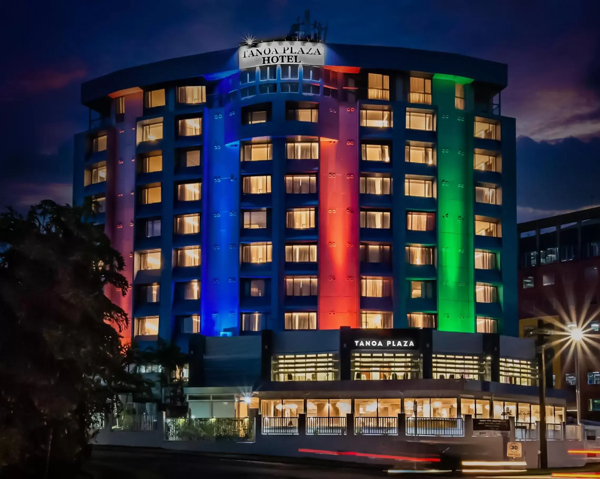 Facade/entrance, Property Building in Tanoa Plaza Hotel