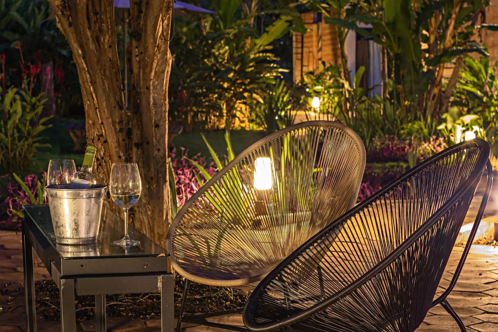 Patio in Suítes no Quintal