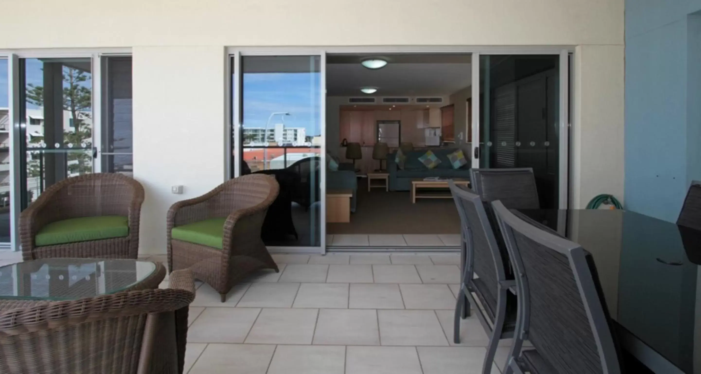 Balcony/Terrace in Riverside Holiday Apartments