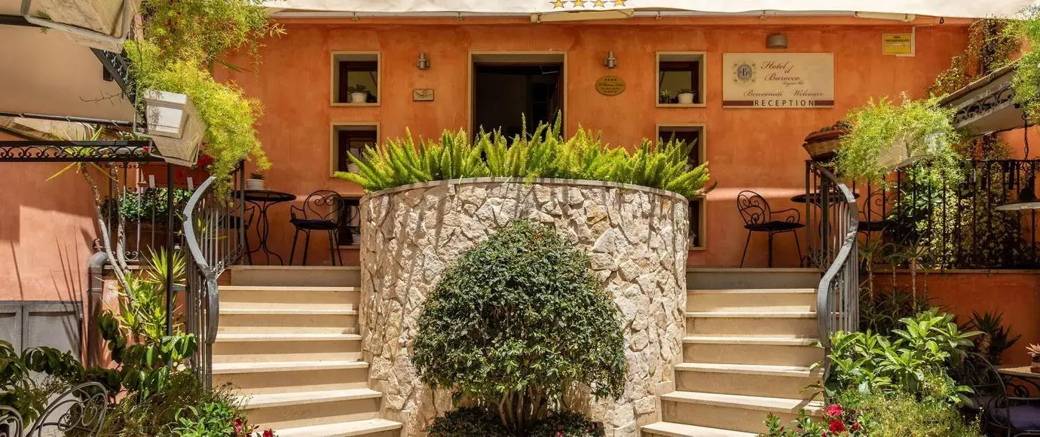 Property building in Hotel Il Barocco