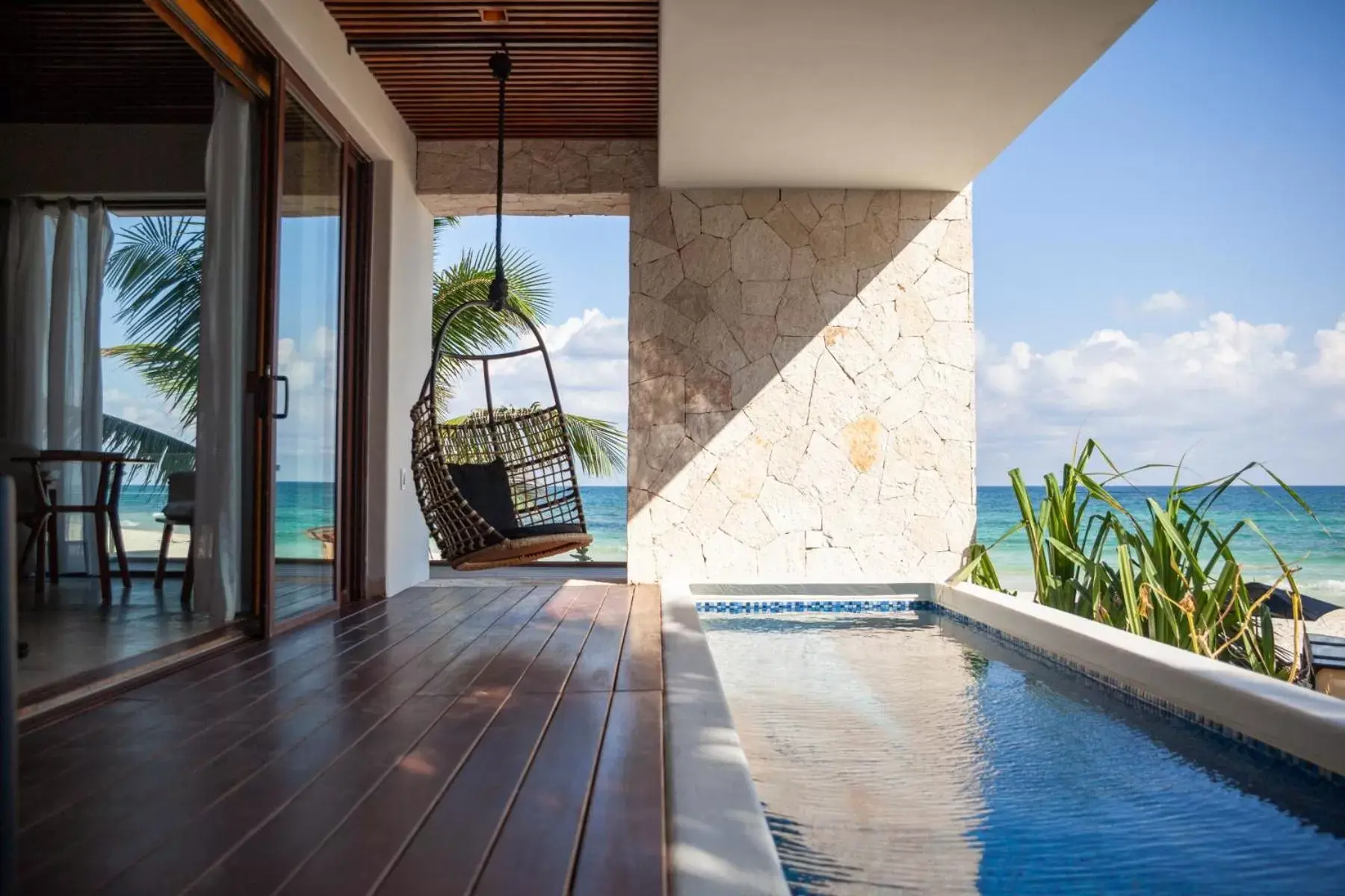 Balcony/Terrace, Swimming Pool in Tago Tulum by G Hotels