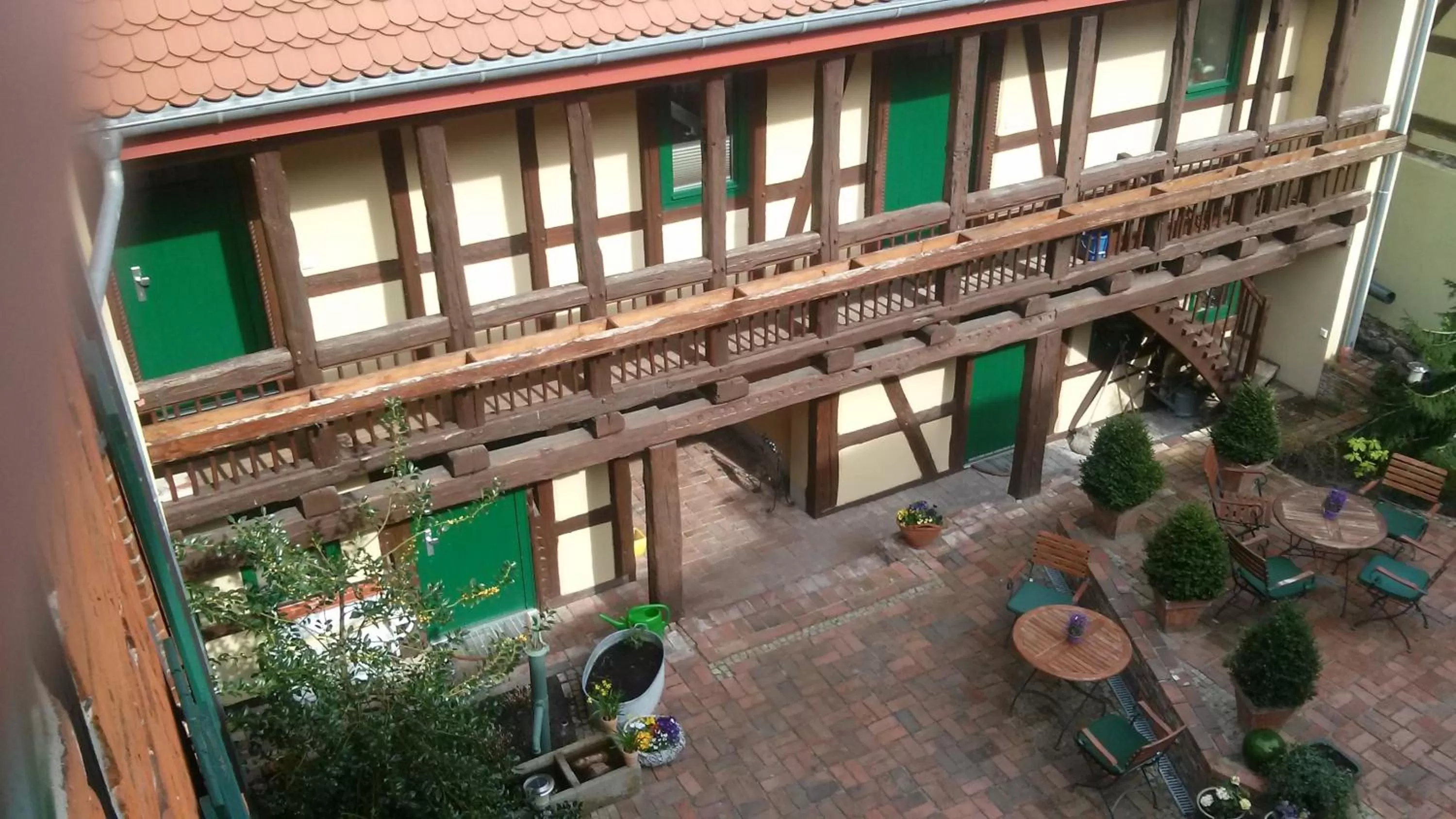 Facade/entrance in Hotel Inselhof