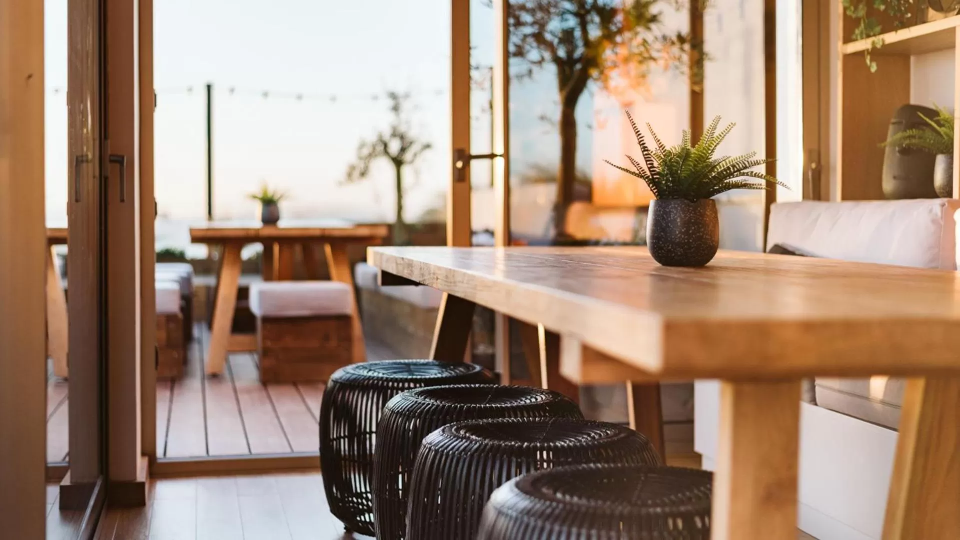 Lounge or bar in The Salty Surf & Yoga