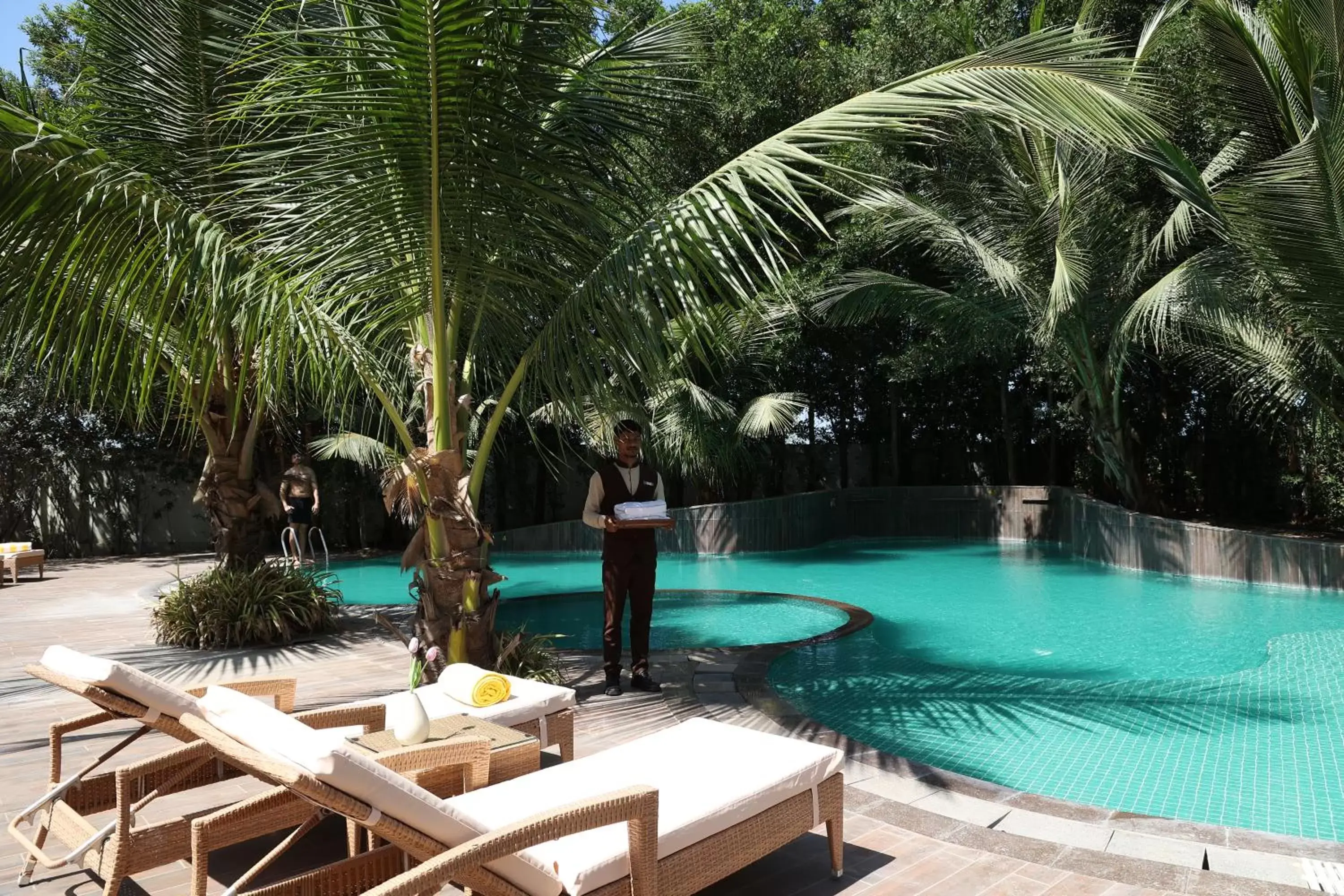 Swimming Pool in The Fern Sattva Resort, Dwarka