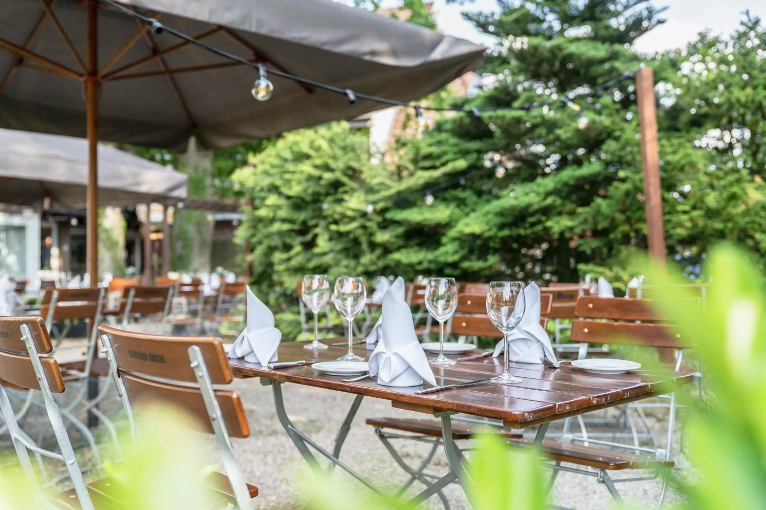 Garden in Flair Hotel Zur Eiche