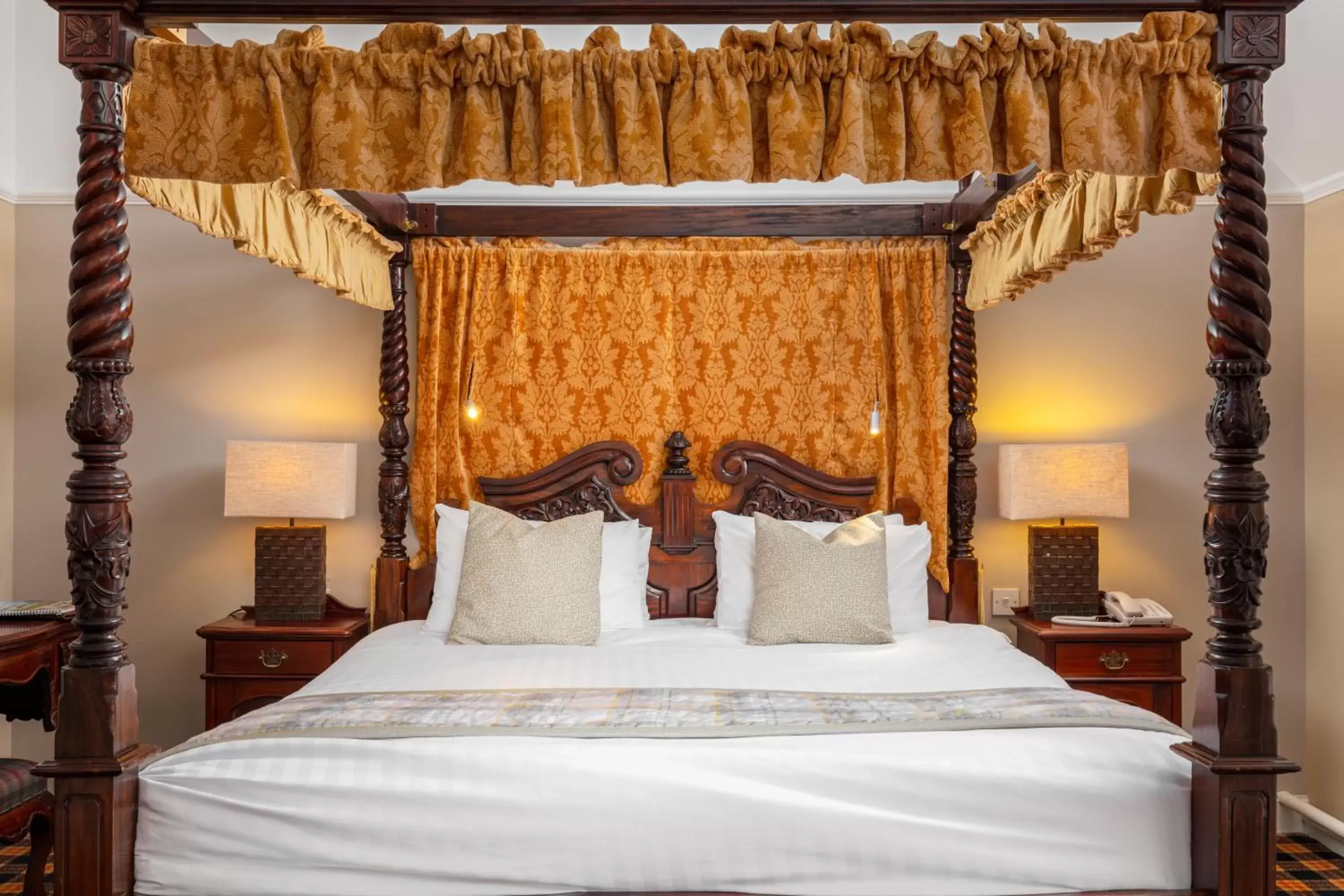 Bedroom, Bed in Tulloch Castle Hotel ‘A Bespoke Hotel’
