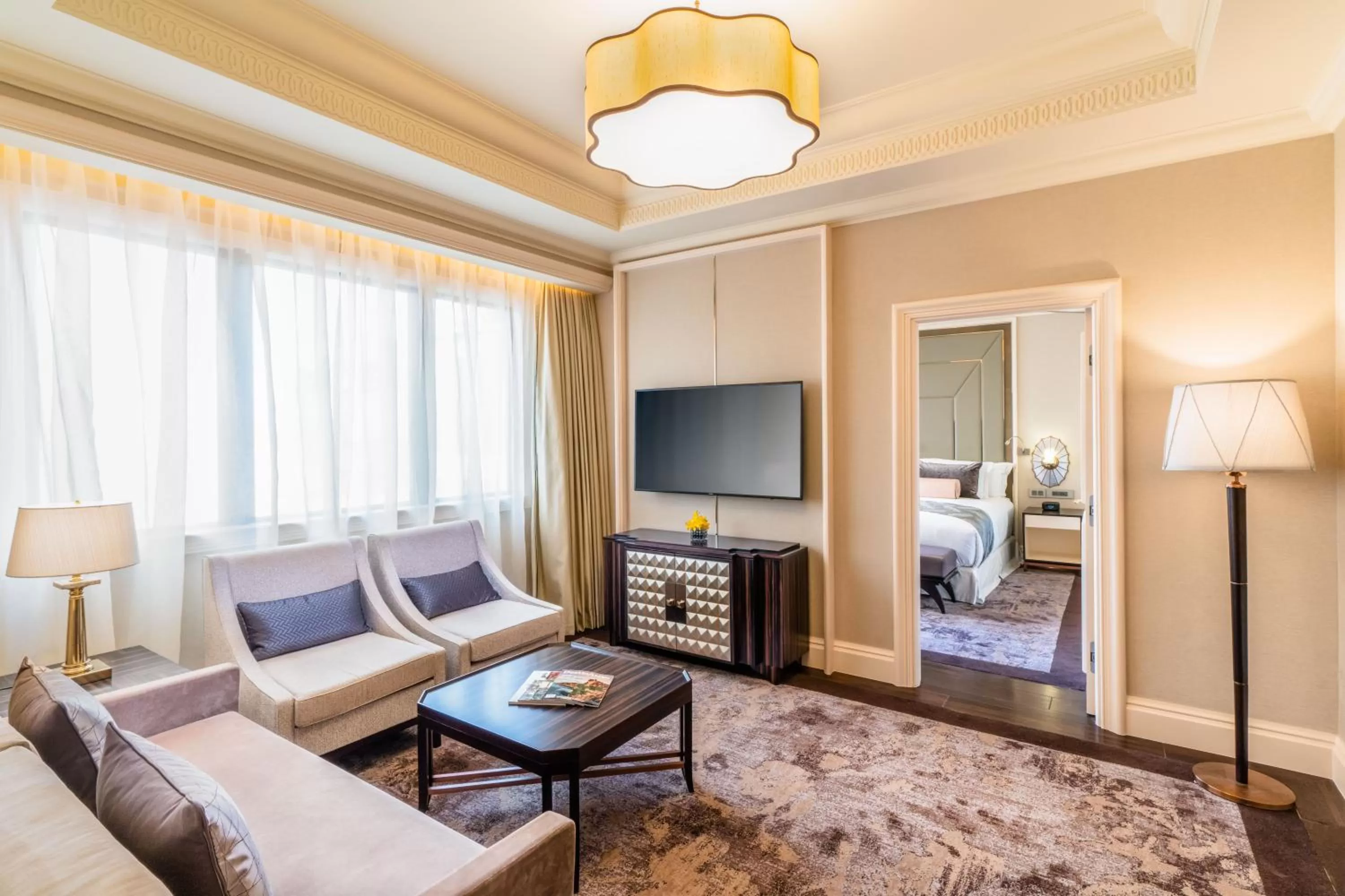 TV and multimedia, Bed in Caravelle Saigon