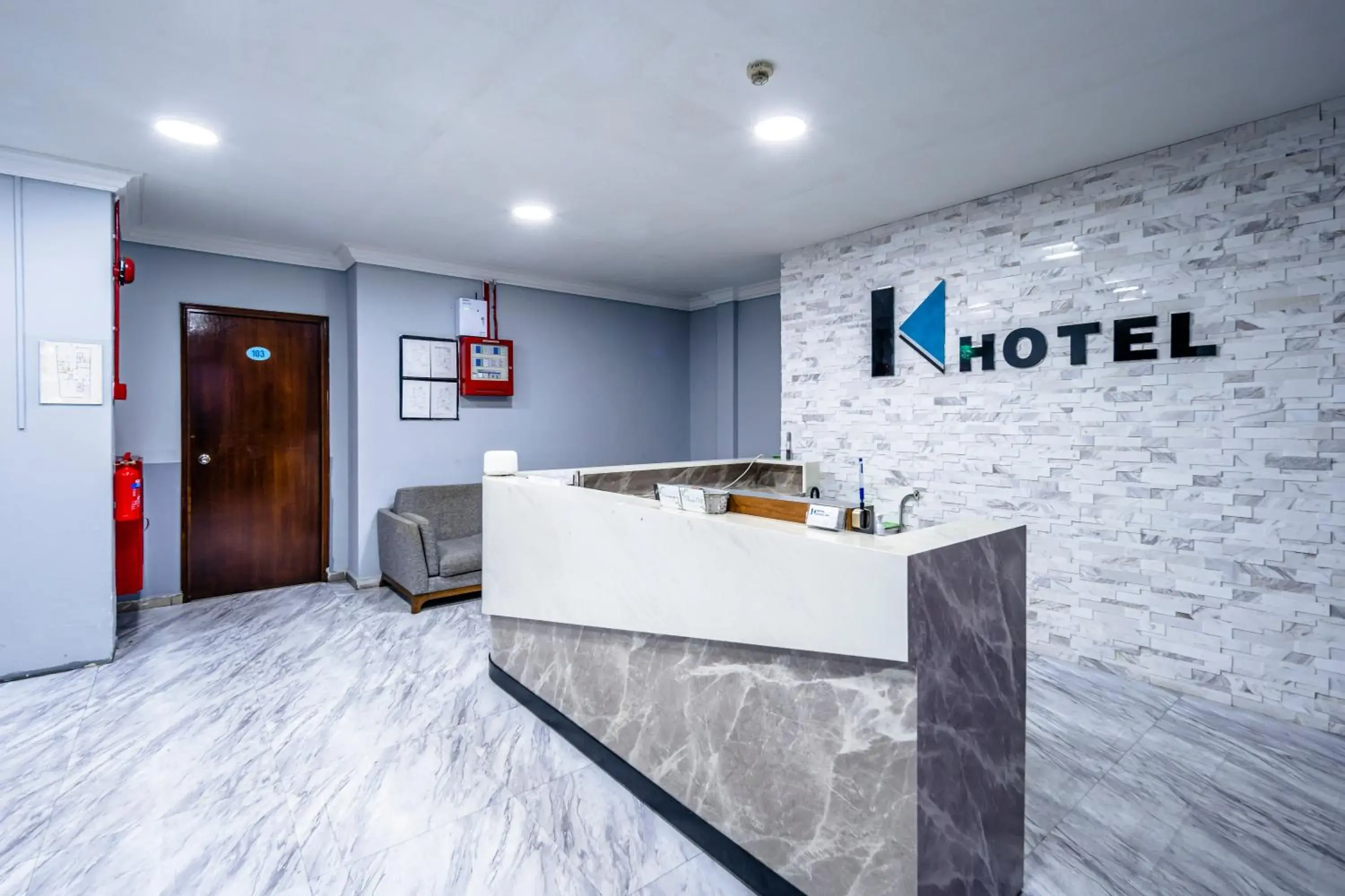 Property building, Lobby/Reception in K Hotel 8