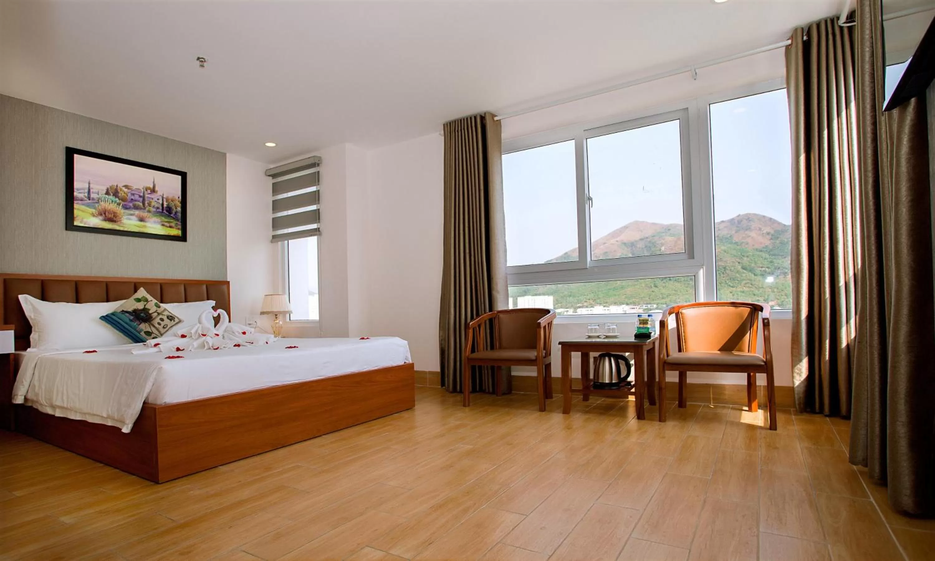 Bed in Canary Nha Trang Hotel