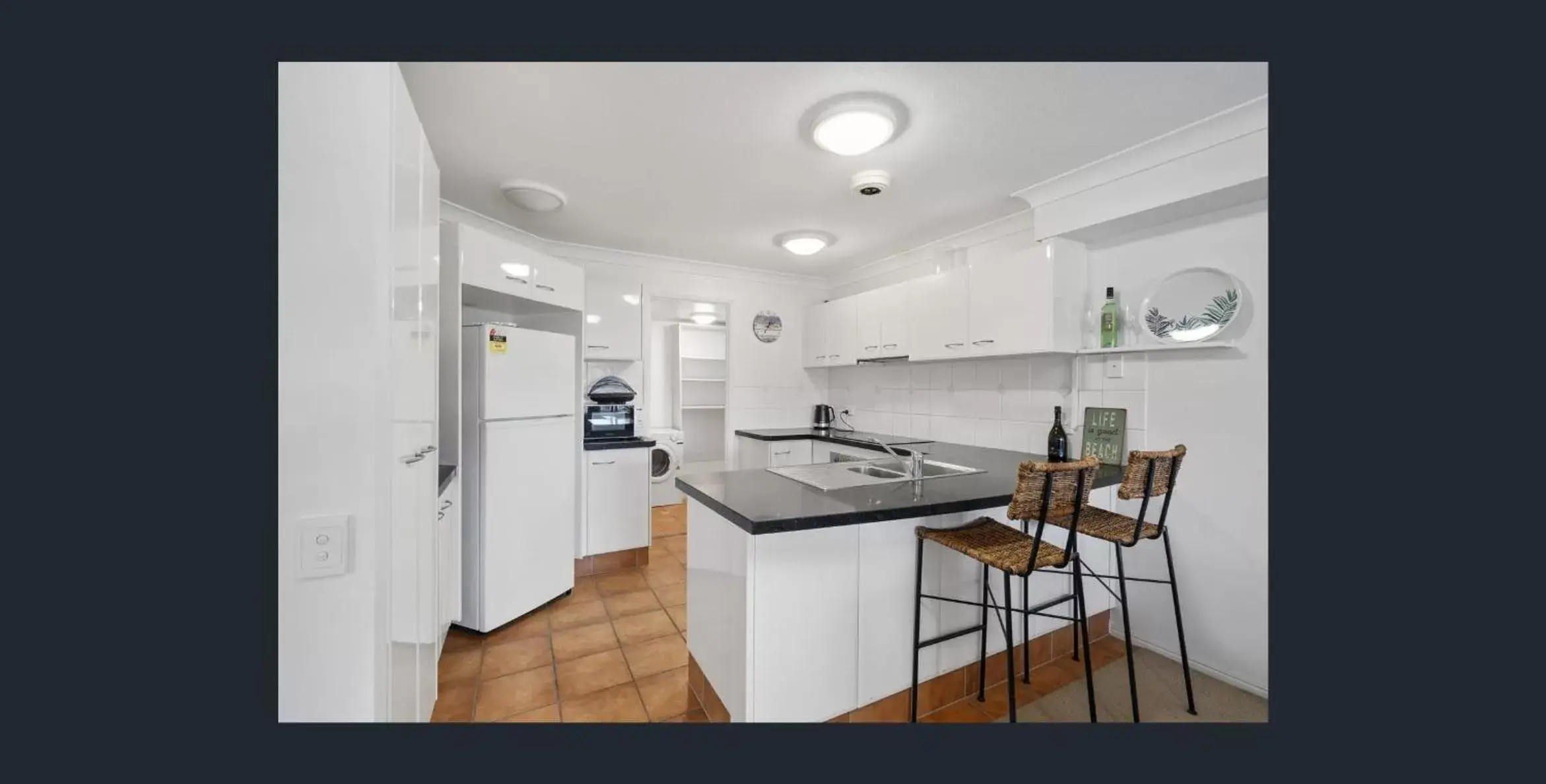 Kitchen/Kitchenette in Fairways Golf & Beach Retreat Bribie Island