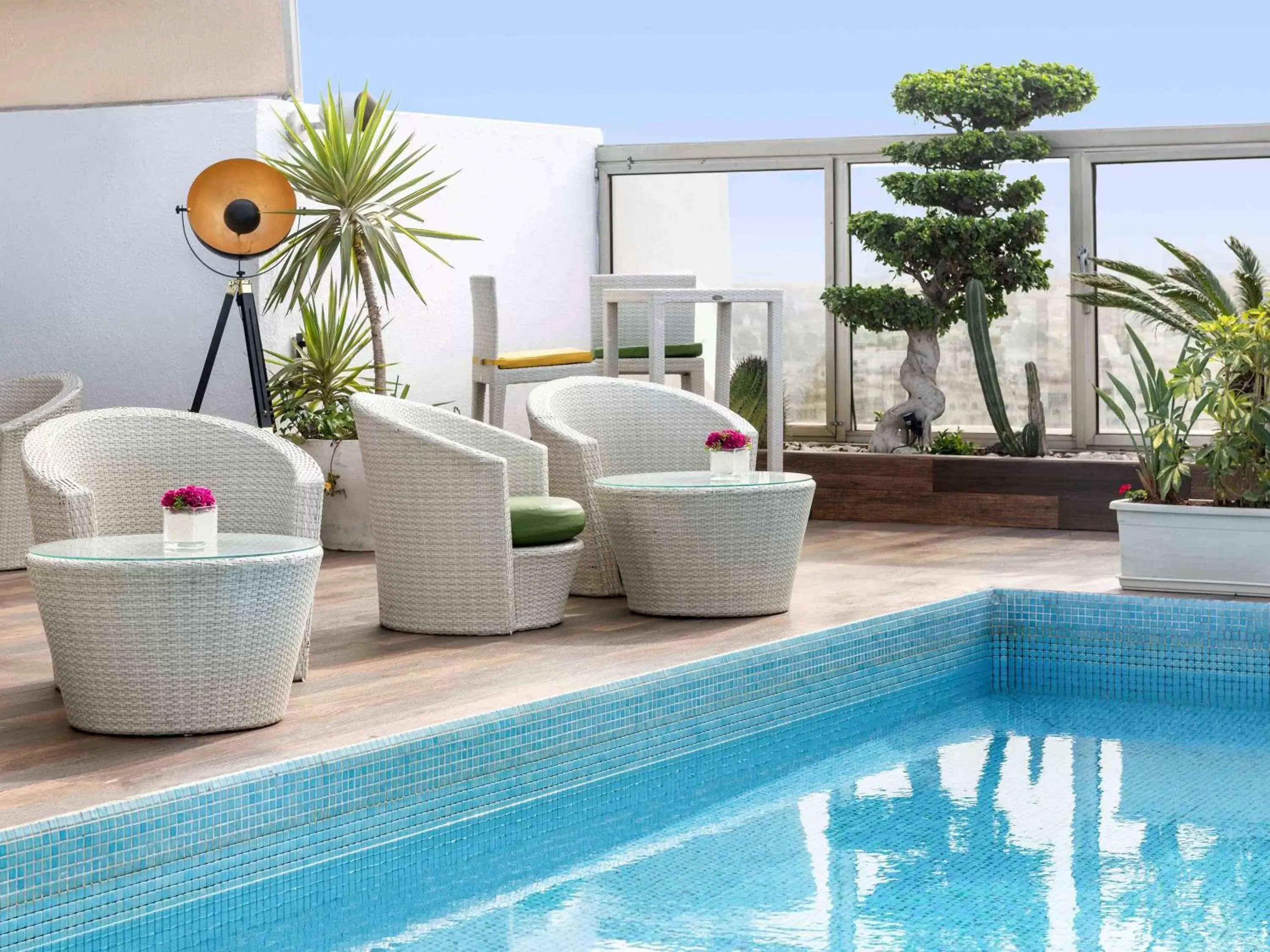 Pool view, Swimming Pool in Mövenpick Hotel Casablanca
