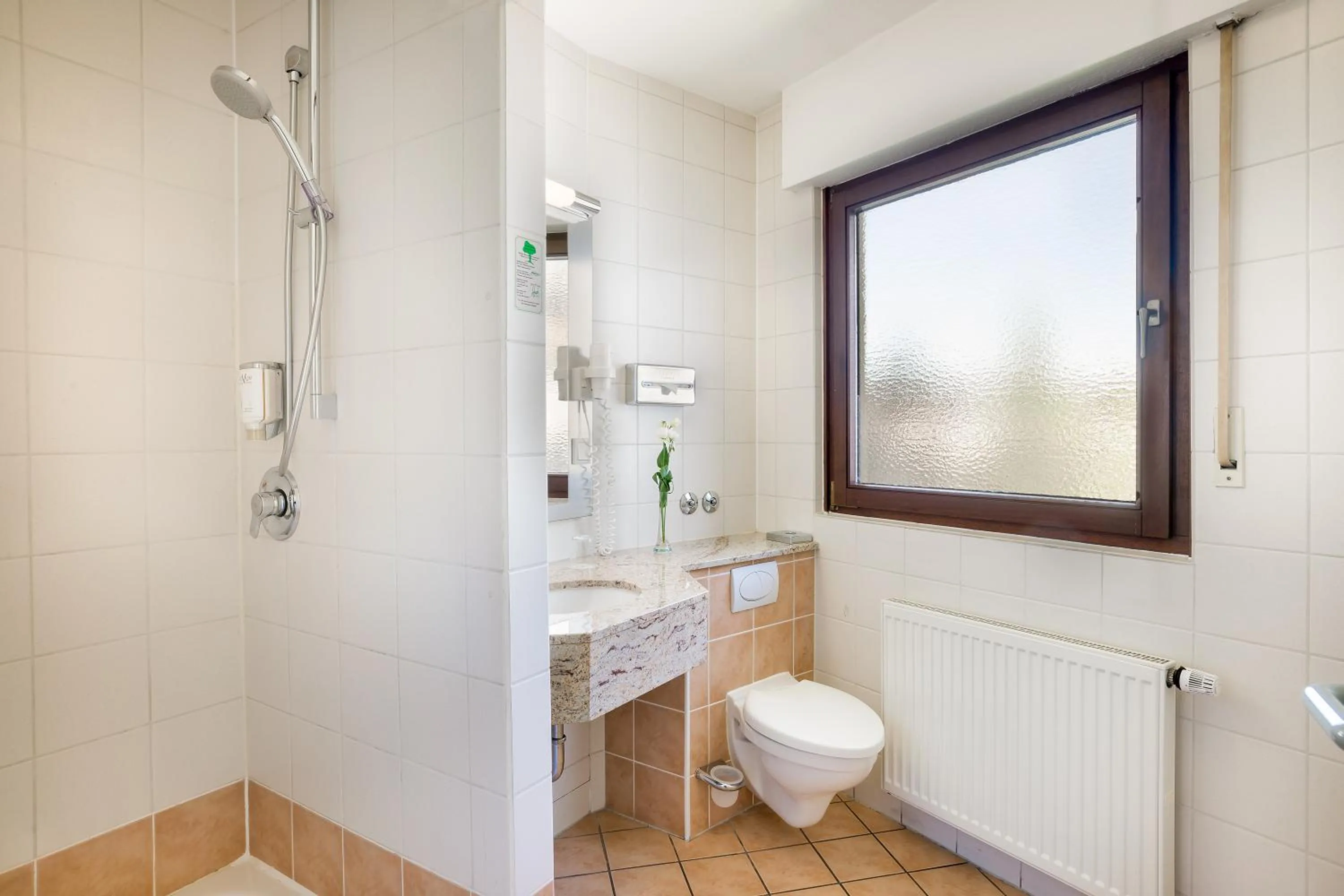 Bathroom in Hotel Rega Stuttgart