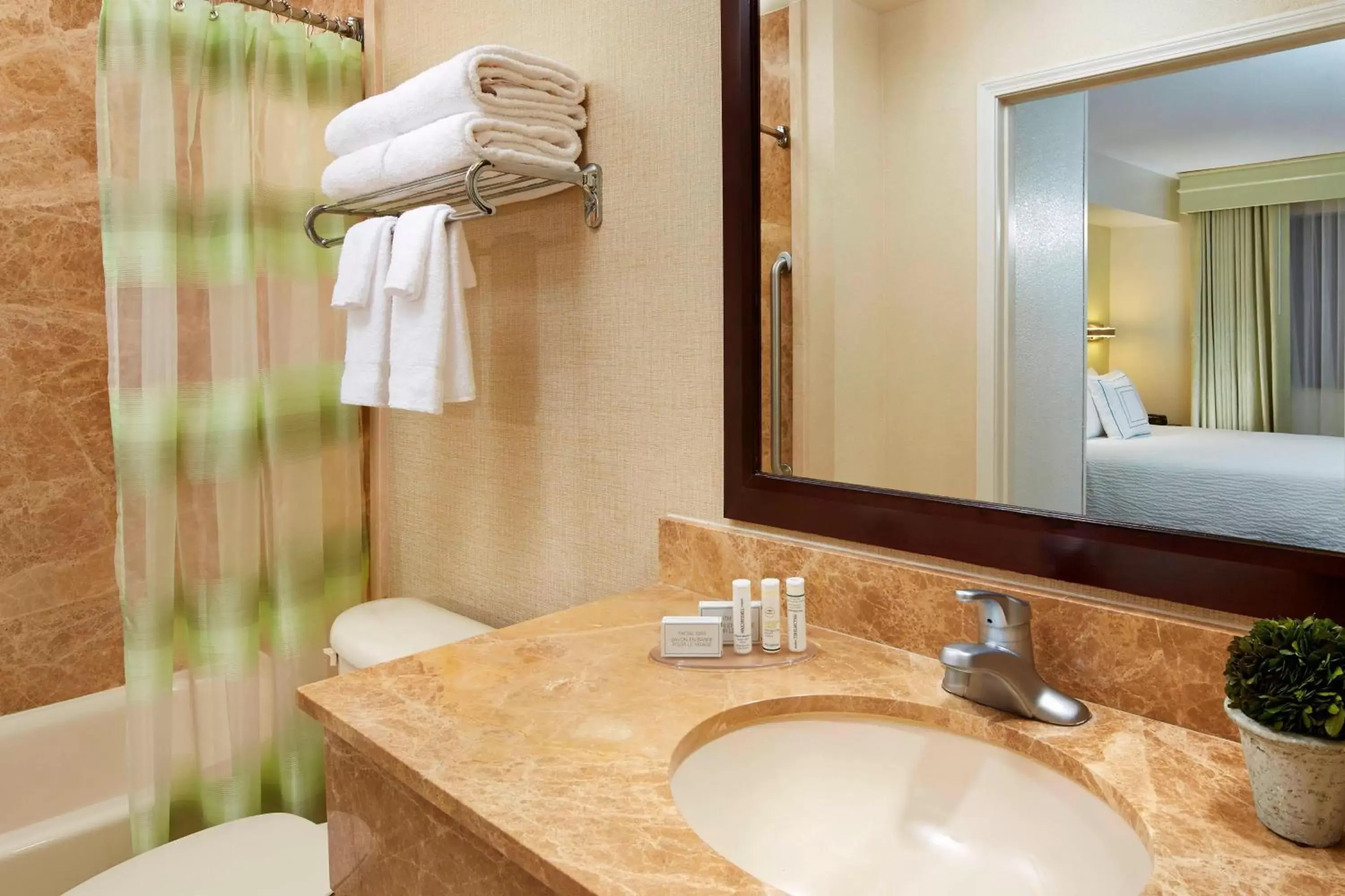 Bathroom in SpringHill Suites Victorville Hesperia