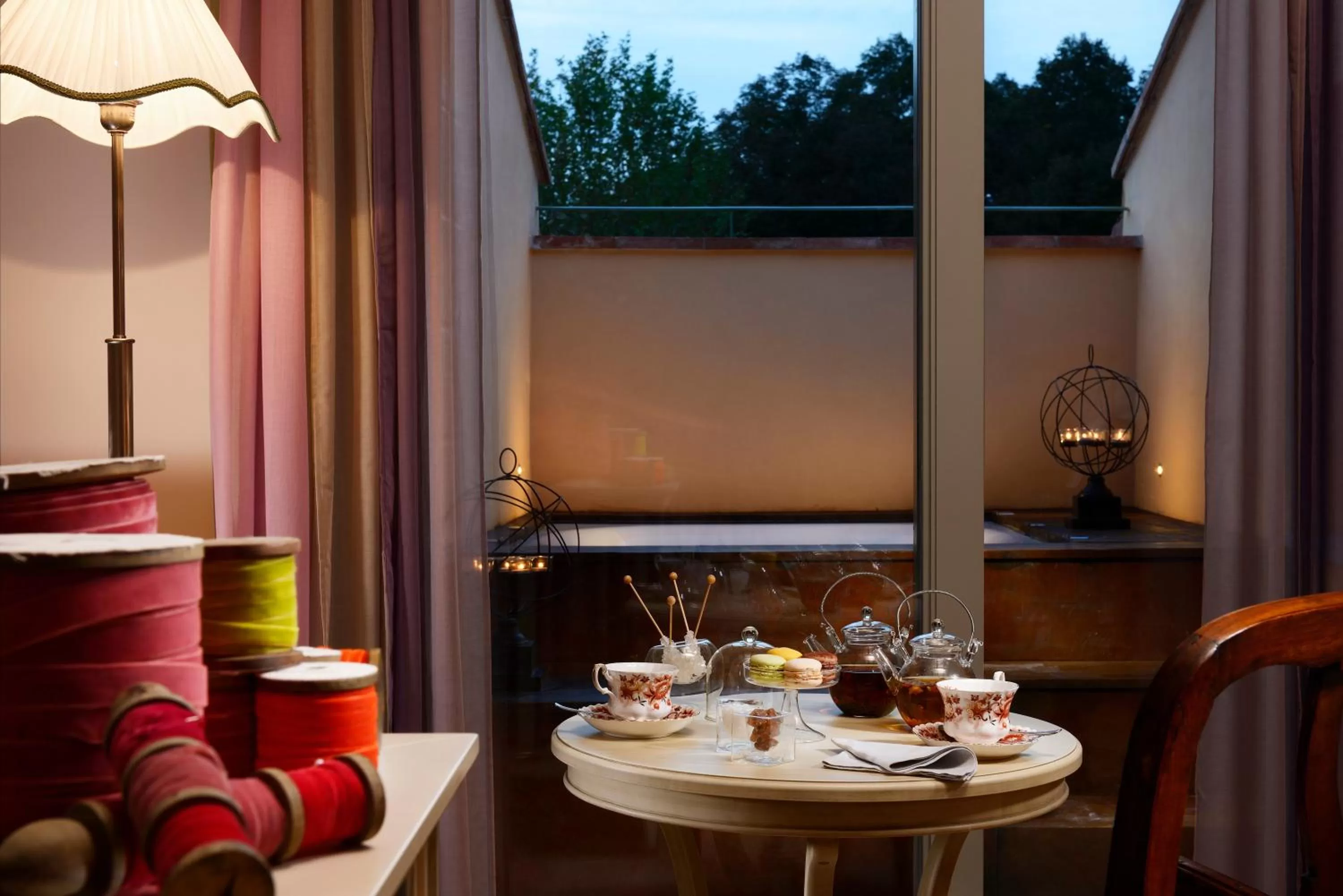 Decorative detail in Ville Sull'Arno