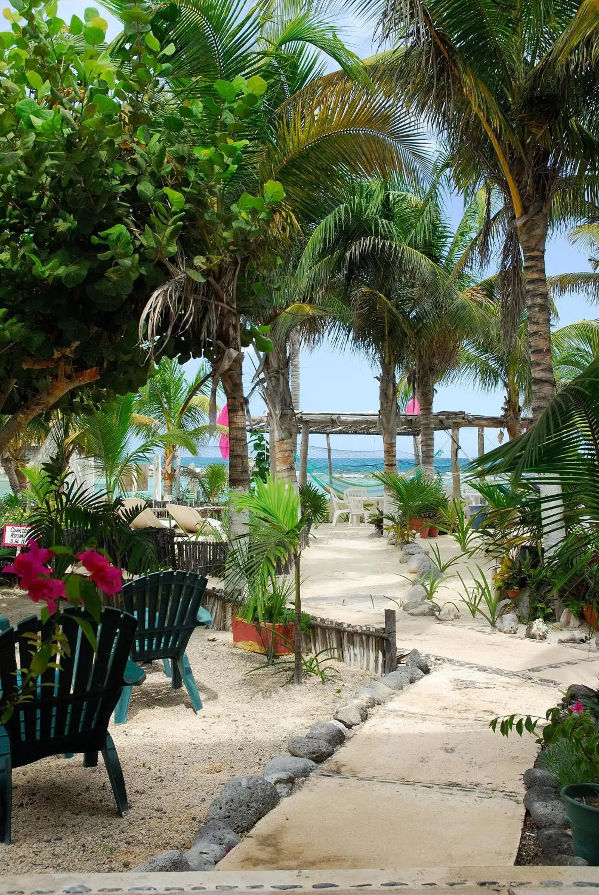 Garden, Pool View in Hotel Villa Kiin