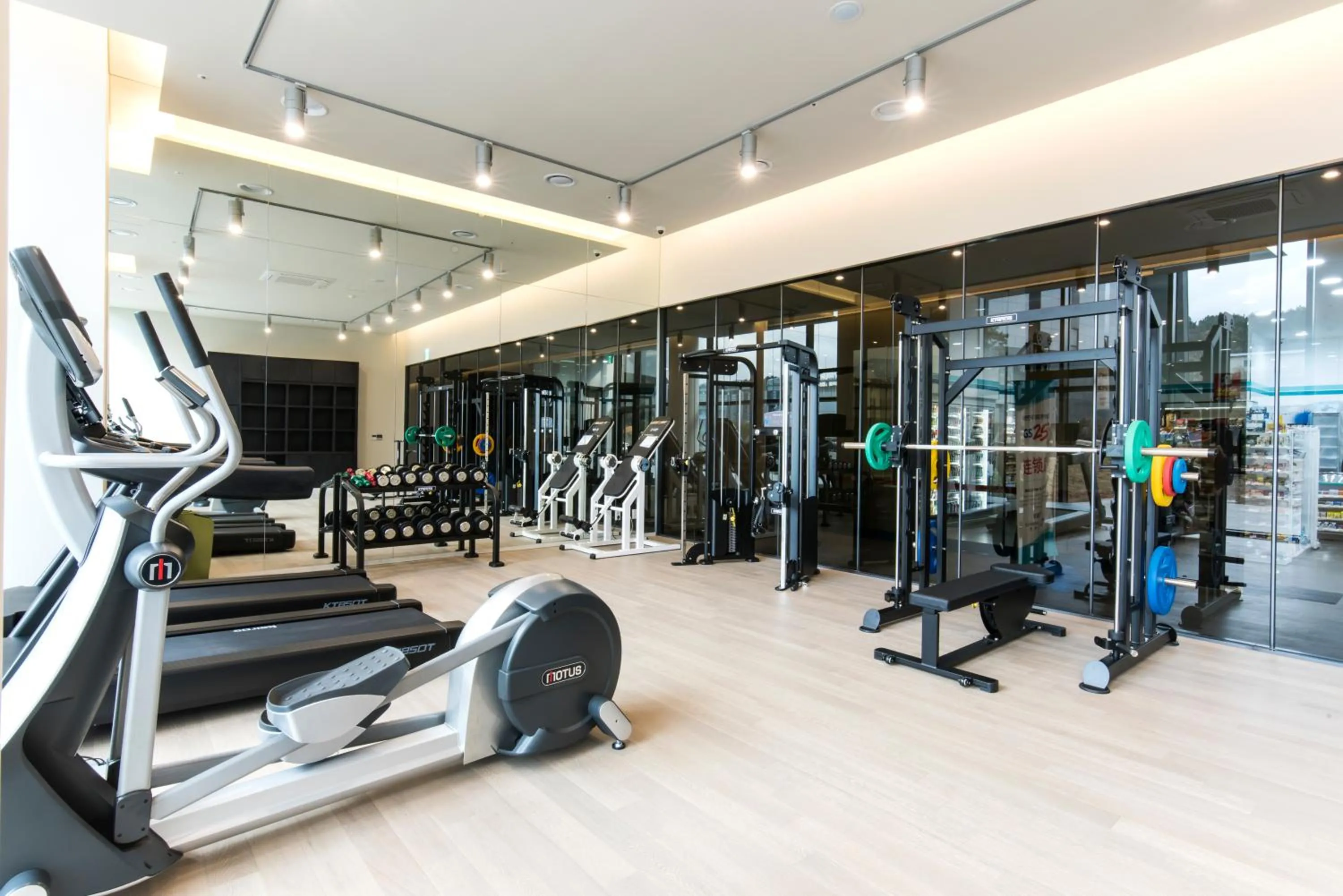Fitness centre/facilities in Hotel Nanta Jeju