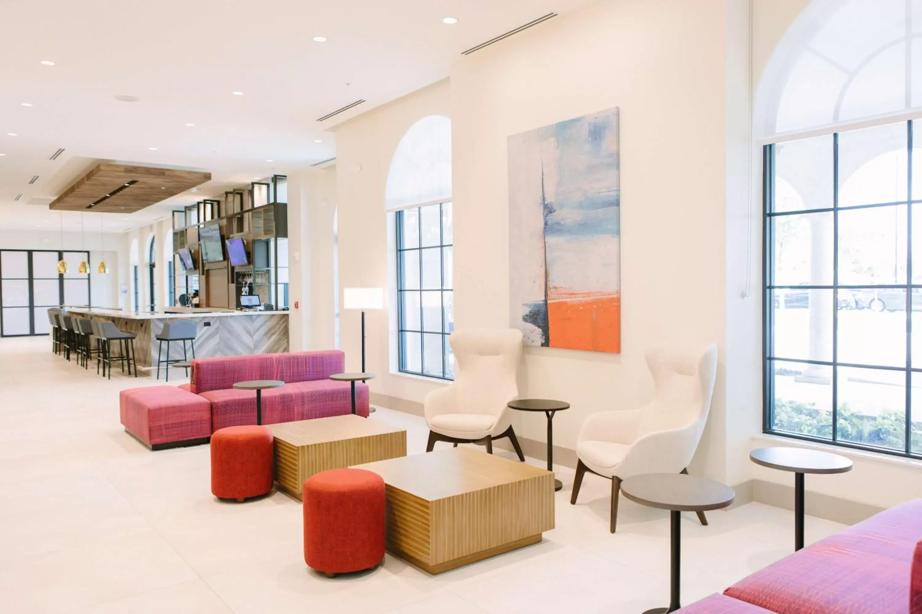 Lobby or reception, Seating Area in Hilton Garden Inn Winter Park, FL