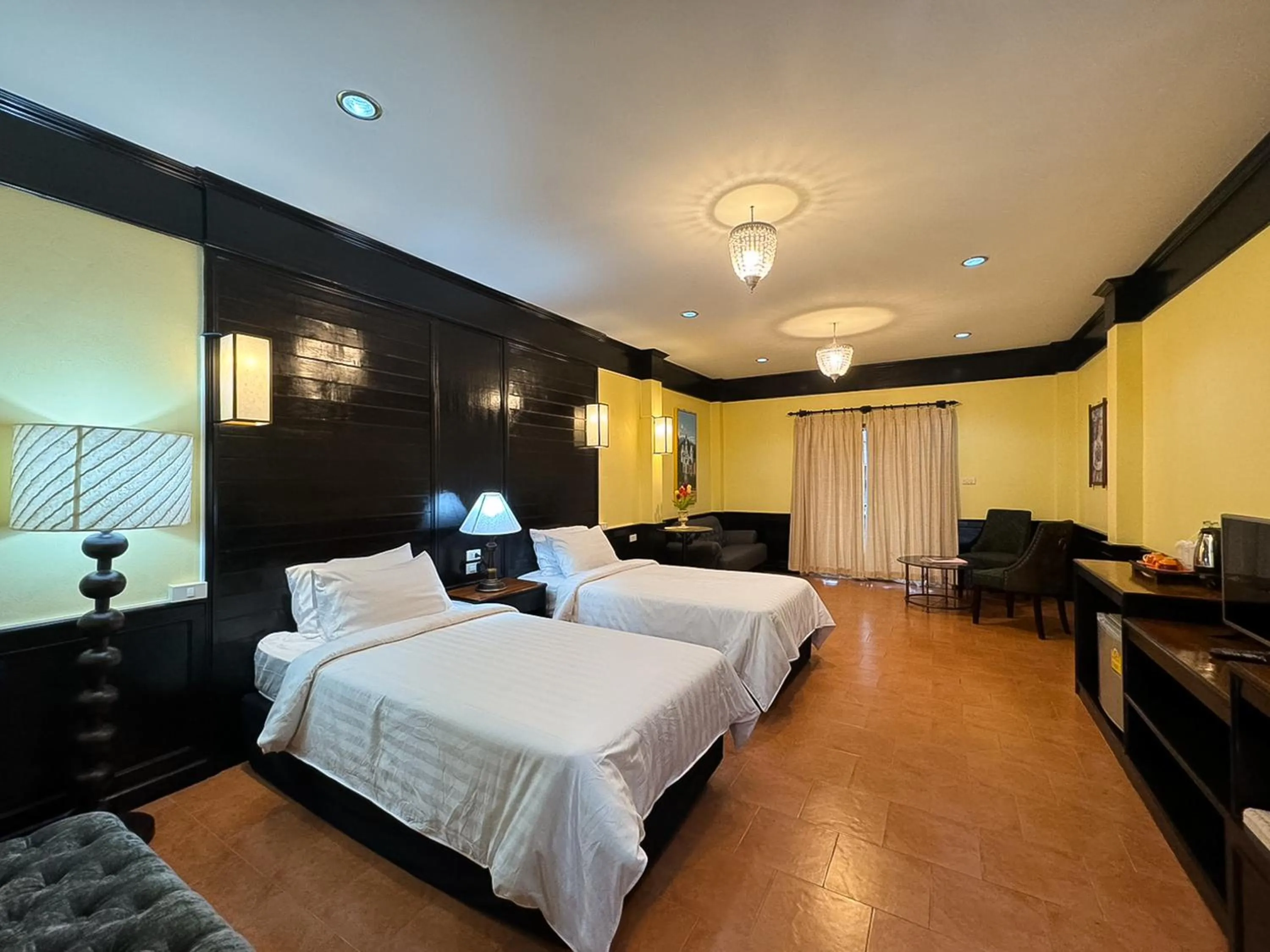 Bed in Silamanee Resort & Spa Hotel