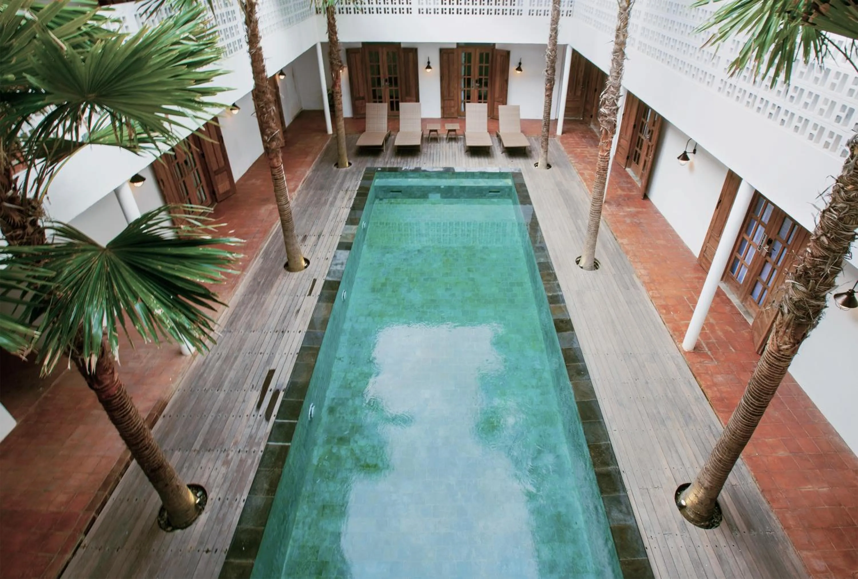 Swimming pool in Adhisthana Hotel Yogyakarta