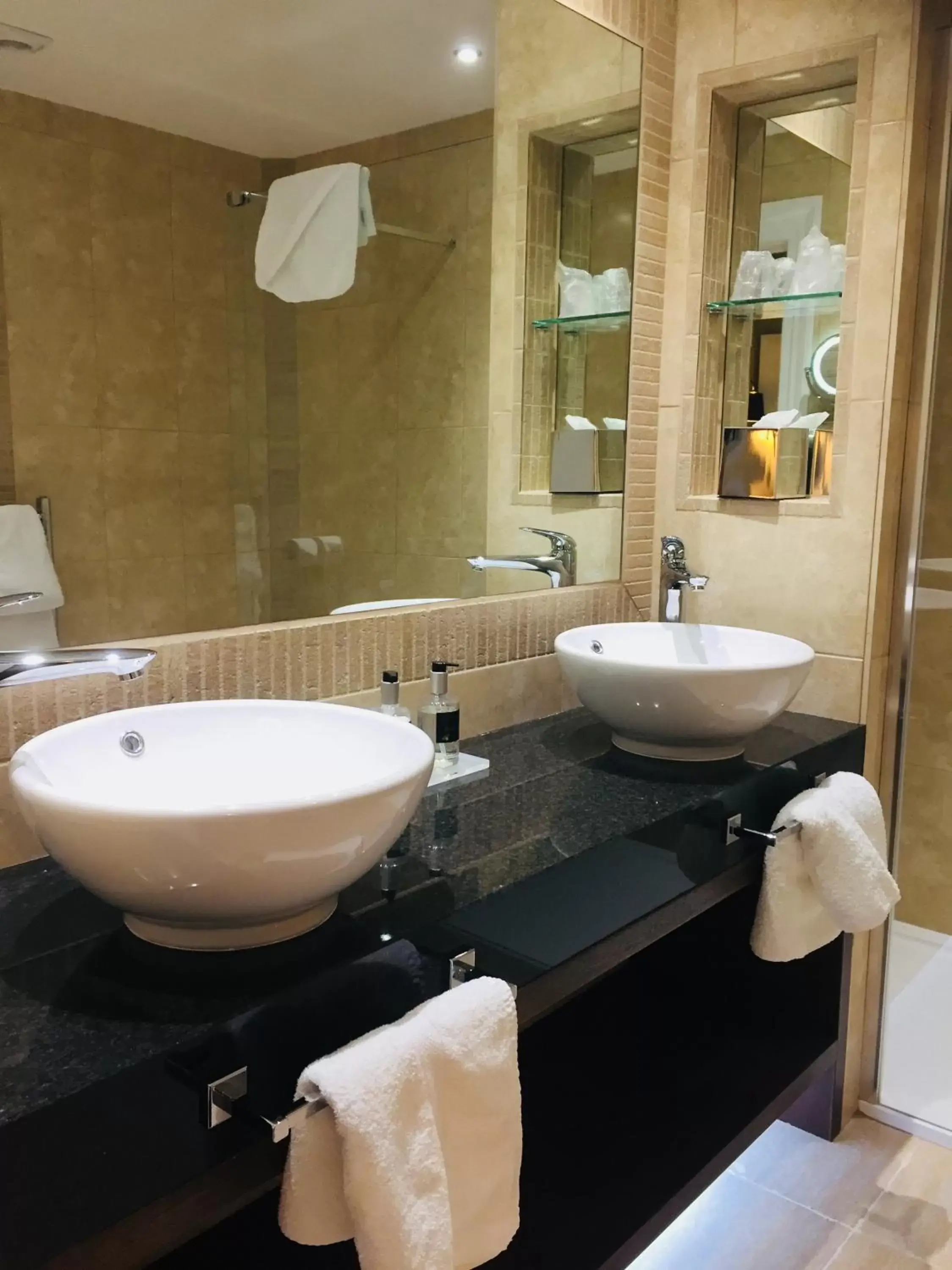 Bathroom in Best Western Plus Burlington Hotel