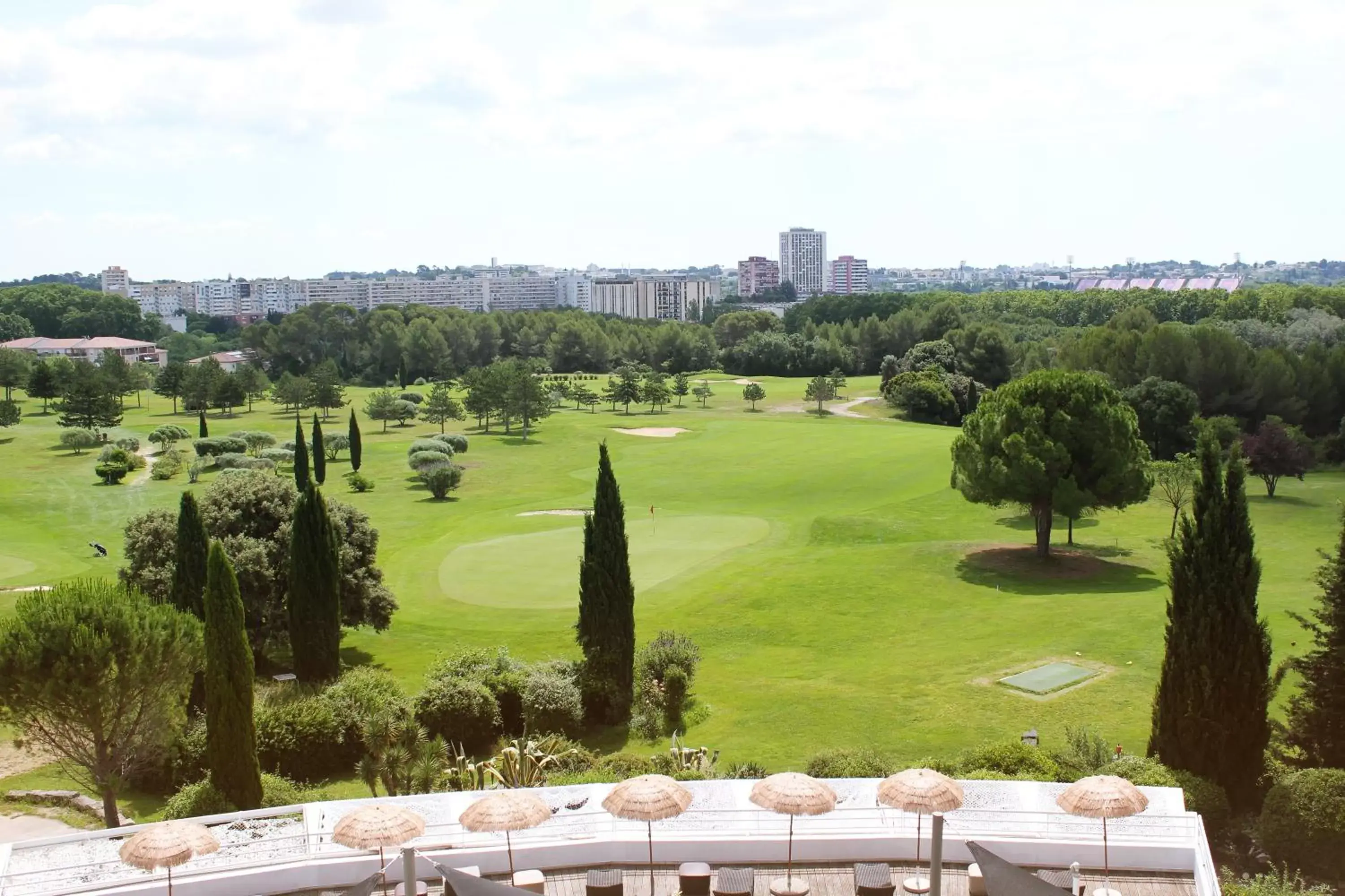 Natural landscape in Hôtel Golf Fontcaude