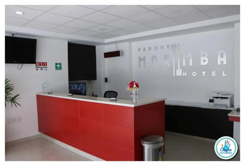 Facade/entrance in Hotel Parque Marimba