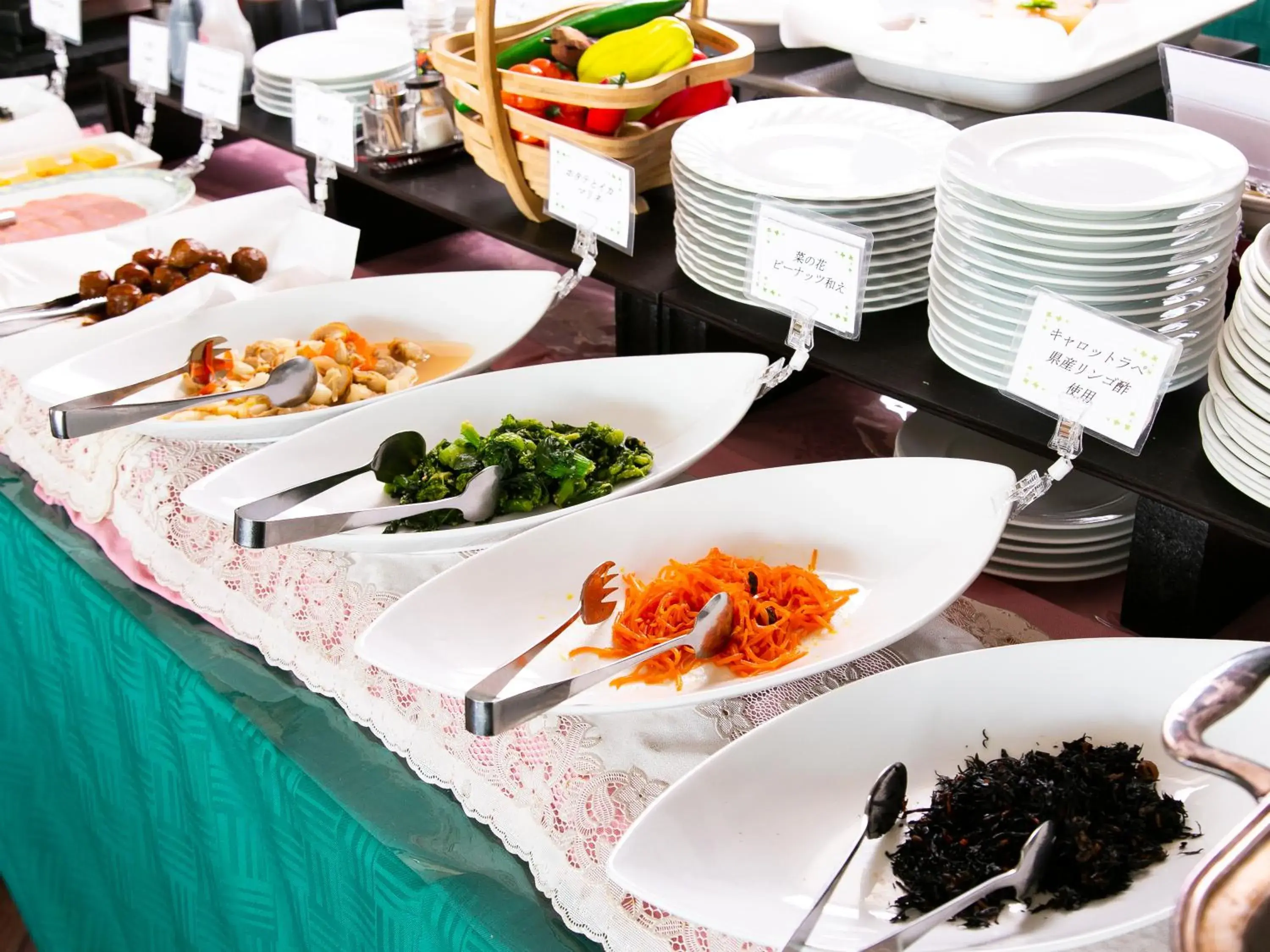 Buffet breakfast in APA Hotel Aomori Ekihigashi Buffet breakfast in APA Hotel Aomori Ekihigashi