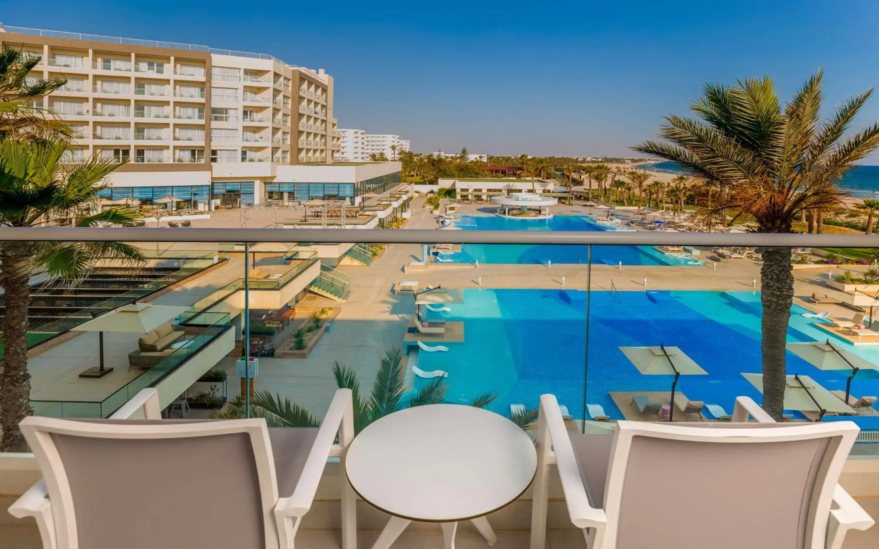 View (from property/room), Pool View in Hilton Skanes Monastir Beach Resort