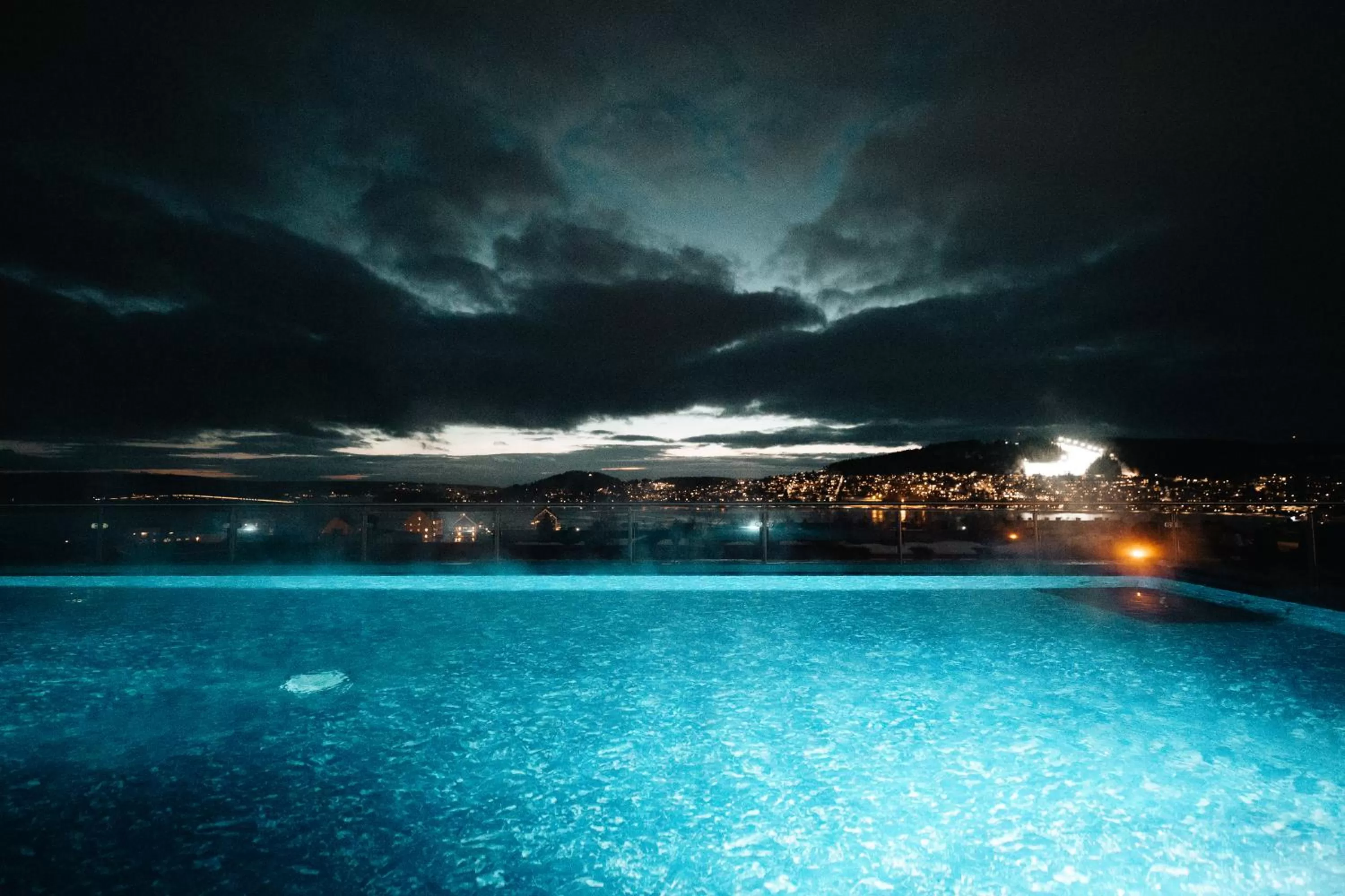 Swimming pool in Hotell Östersund