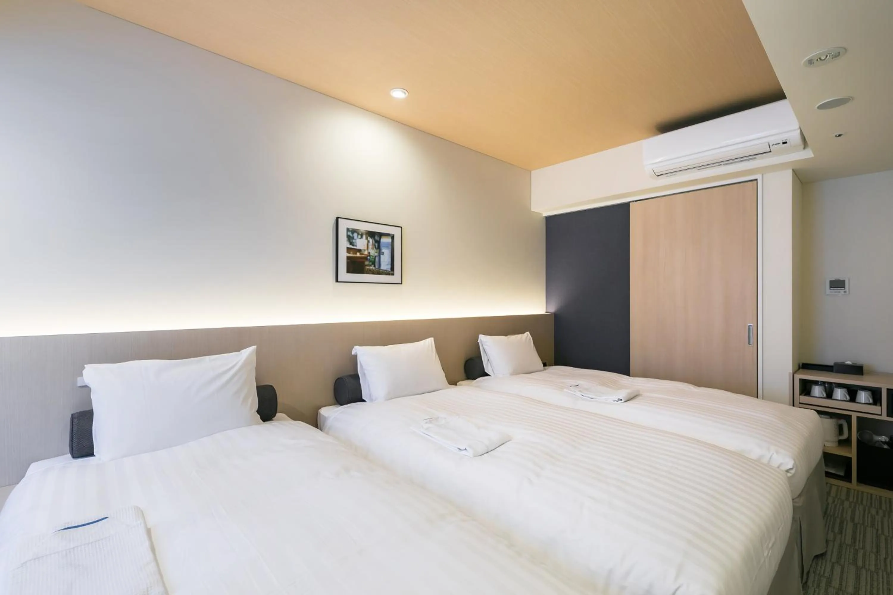 Photo of the whole room, Bed in Ginza Capital Hotel Moegi