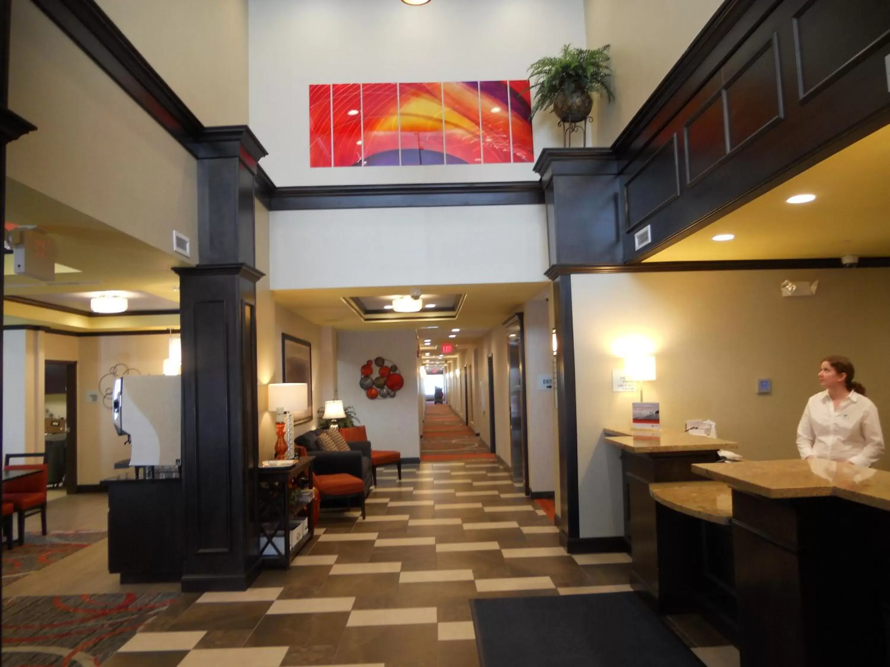 Lobby or reception, Lobby/Reception in Holiday Inn Express Greensburg, an IHG Hotel