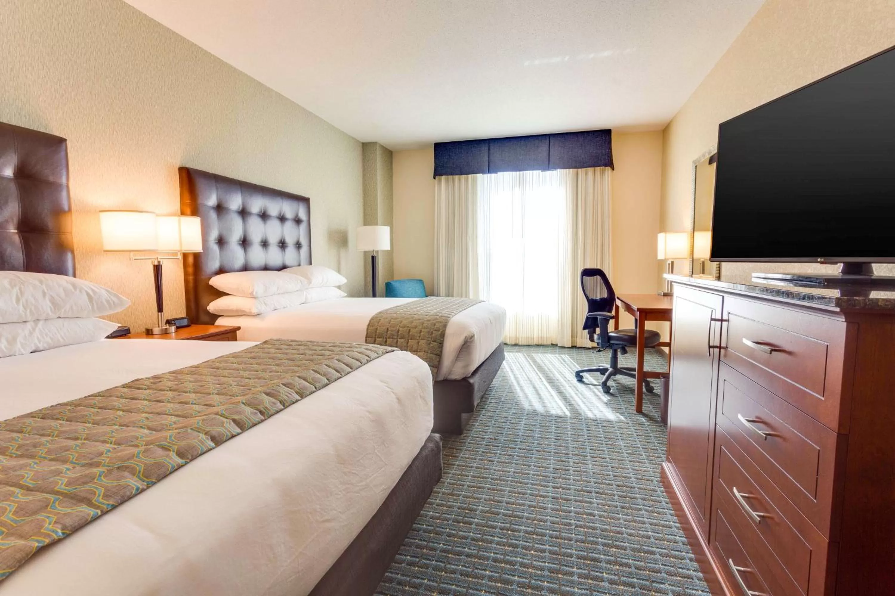 Superior Queen Room with Two Queen Beds - Accessible, Tub in Drury Inn & Suites Gainesville