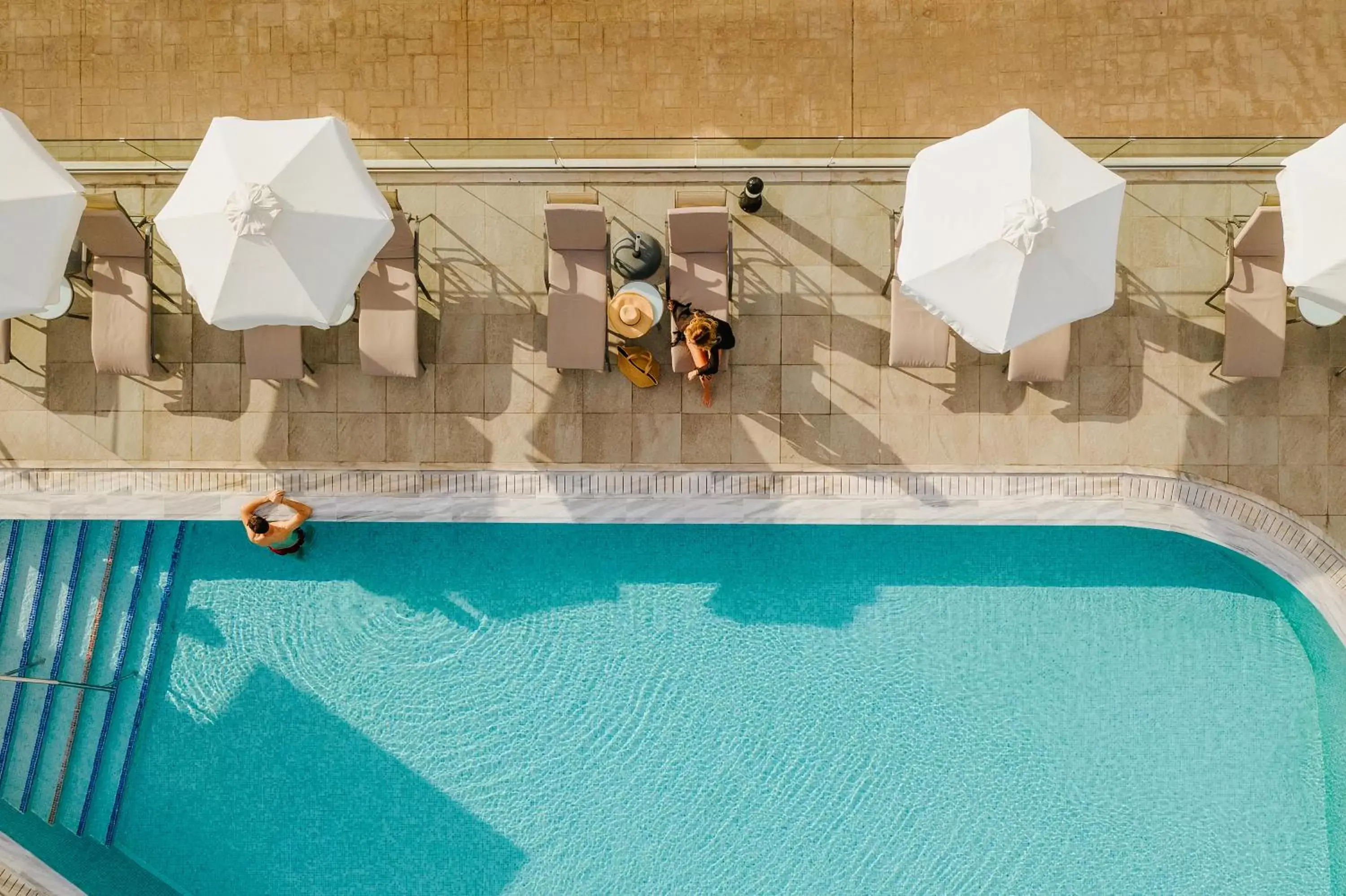 Bird's eye view, Pool View in Louis Paphos Breeze